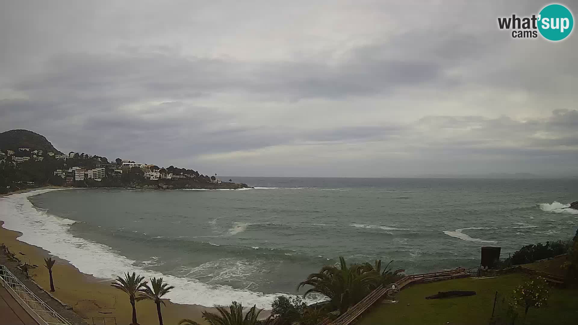 Plage de l’Almadrava Livecam Roses – Costa Brava – Espagne