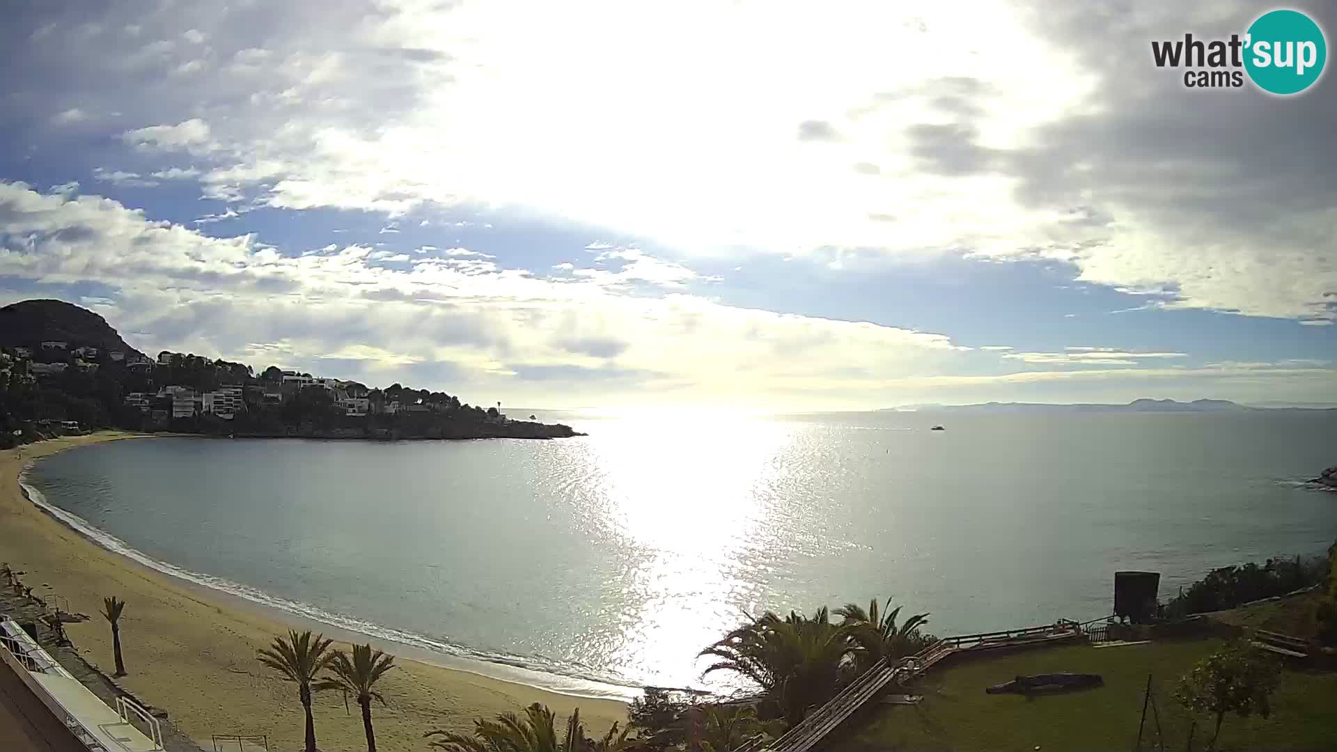 Platja de l’Almadrava Spiaggia Live Webcam Roses – Costa Brava – Spagna