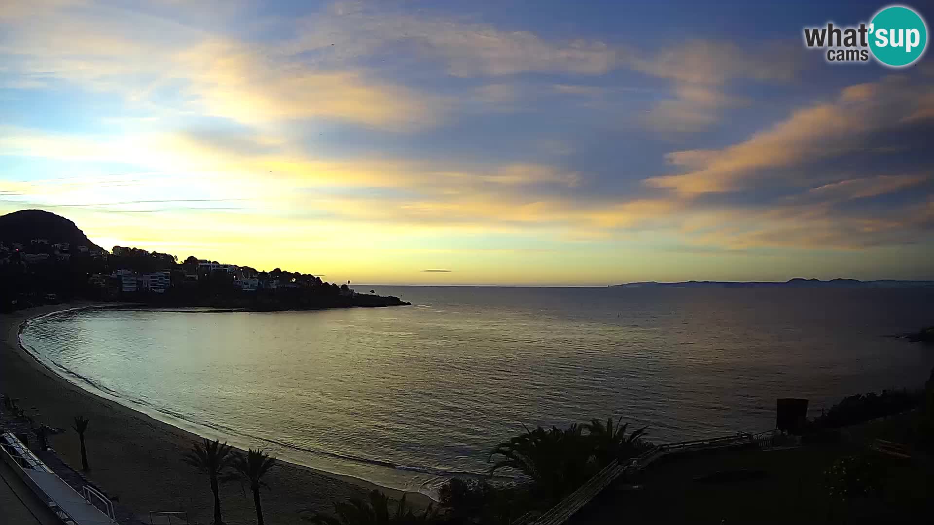 Platja de l’Almadrava Spiaggia Live Webcam Roses – Costa Brava – Spagna