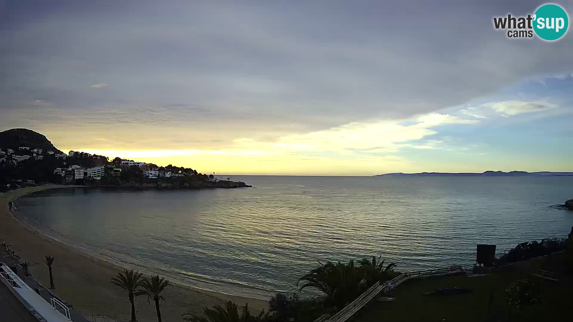 Platja de l’Almadrava Spiaggia Live Webcam Roses – Costa Brava – Spagna