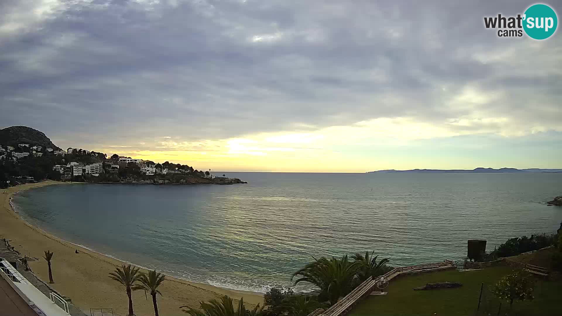 Platja de l’Almadrava Spiaggia Live Webcam Roses – Costa Brava – Spagna