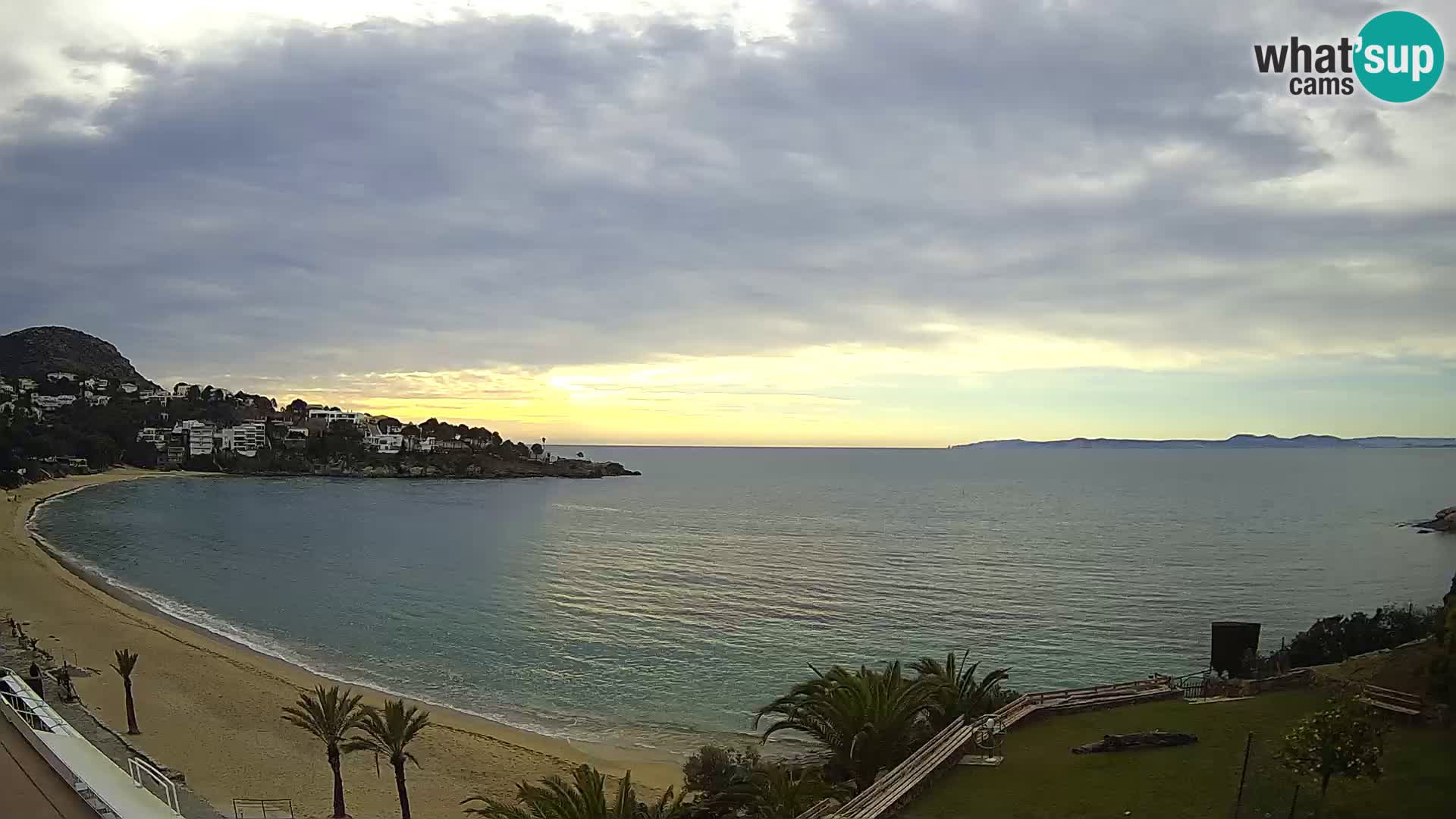 Platja de l’Almadrava Spiaggia Live Webcam Roses – Costa Brava – Spagna