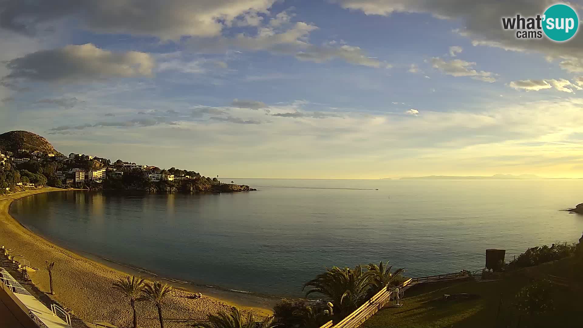 Platja de l’Almadrava Spiaggia Live Webcam Roses – Costa Brava – Spagna