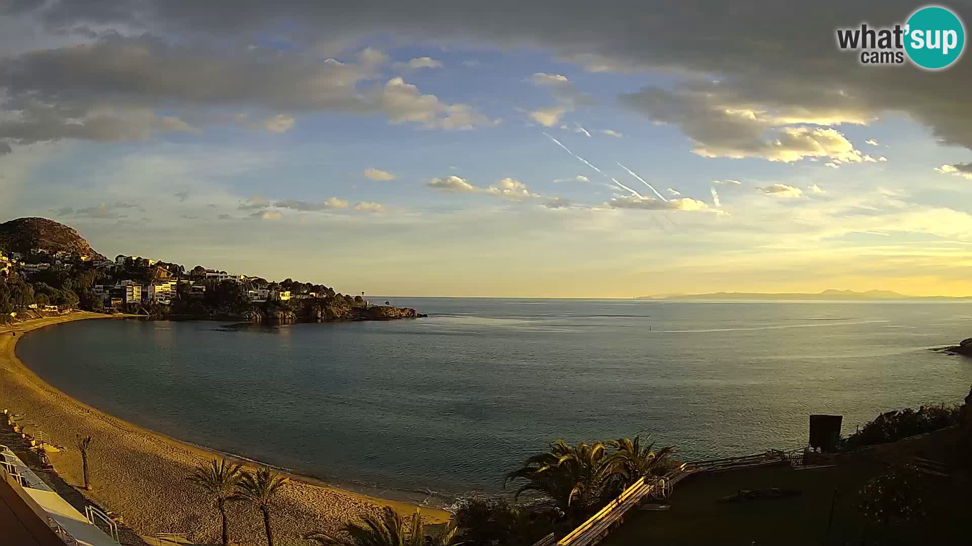 Playa de l’Almadrava camera en vivo Roses – Costa Brava – Espana