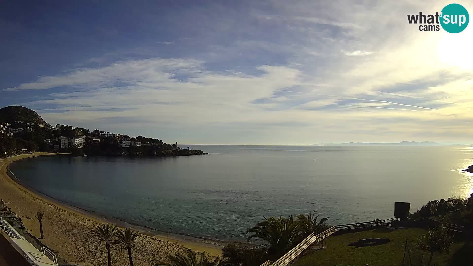 Platja de l’Almadrava Spiaggia Live Webcam Roses – Costa Brava – Spagna