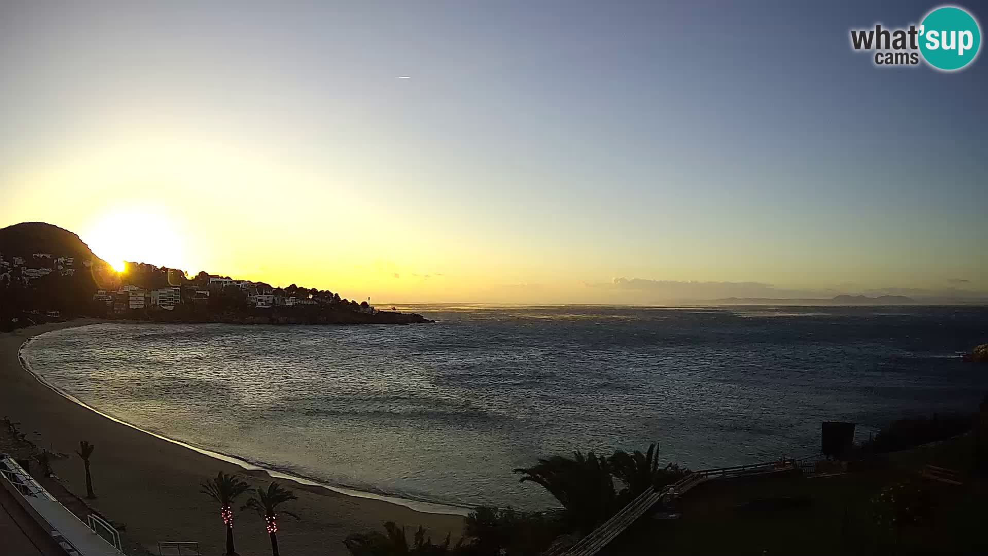 Platja de l’Almadrava Spiaggia Live Webcam Roses – Costa Brava – Spagna