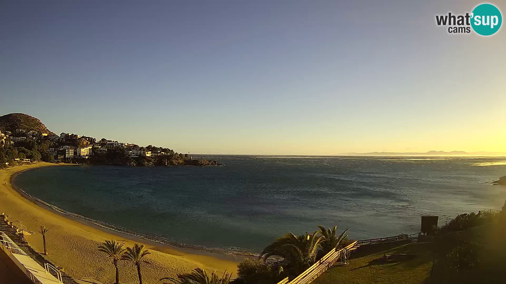 Platja de l’Almadrava Spiaggia Live Webcam Roses – Costa Brava – Spagna