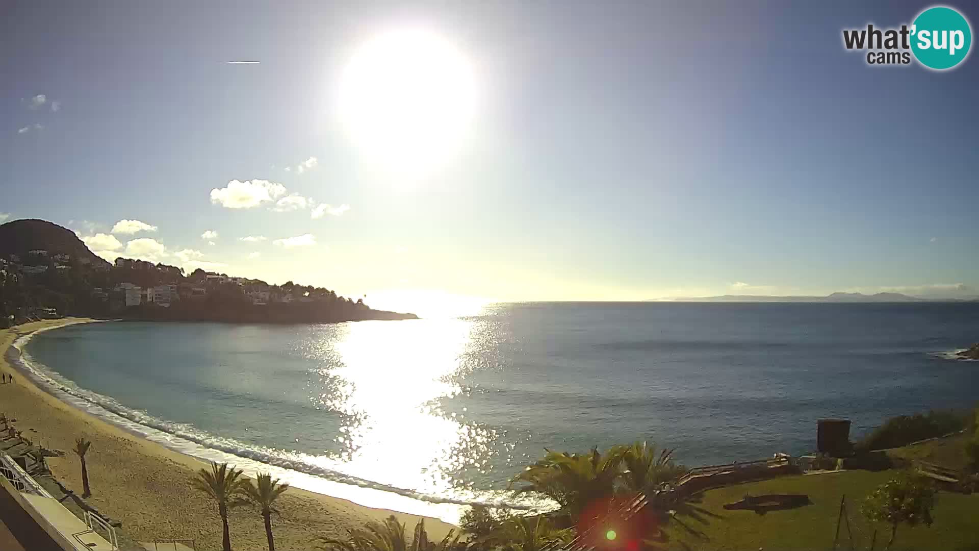 Platja de l’Almadrava Spiaggia Live Webcam Roses – Costa Brava – Spagna