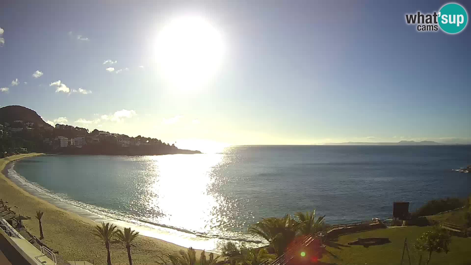 Platja de l’Almadrava Spiaggia Live Webcam Roses – Costa Brava – Spagna