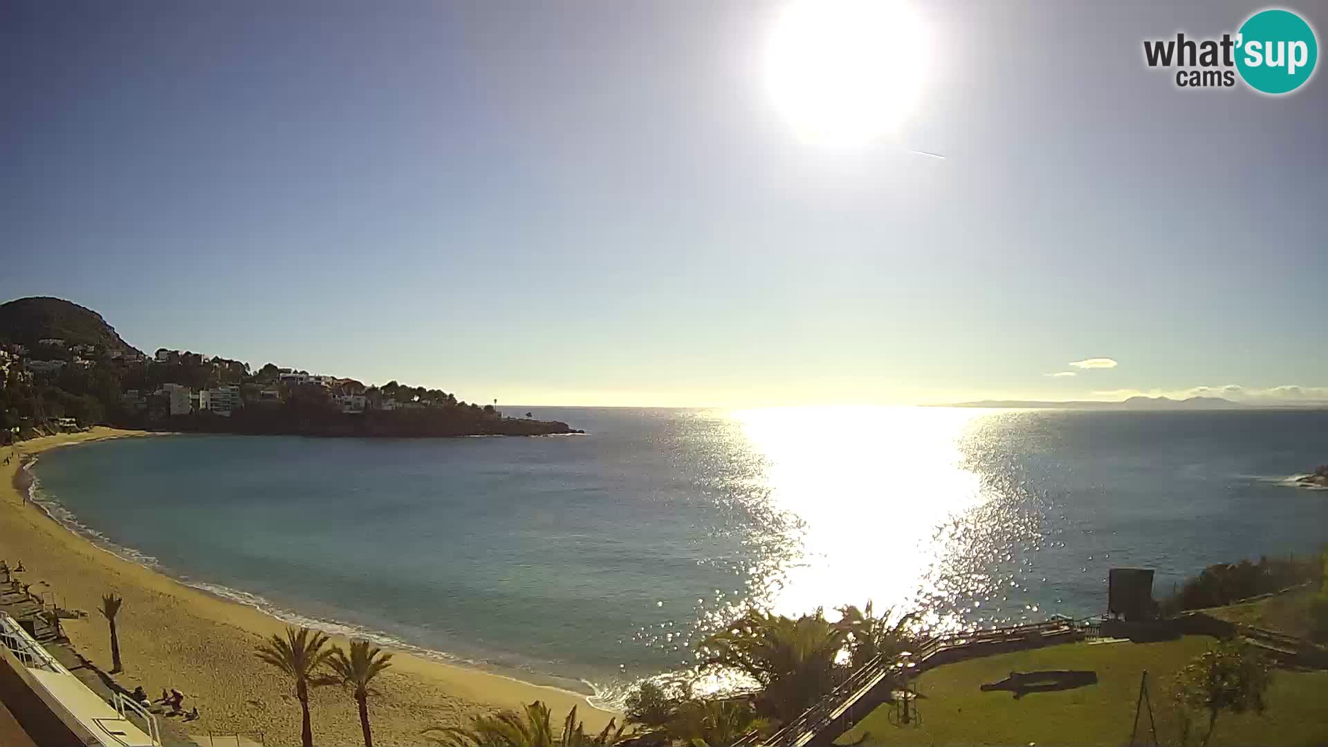 Platja de l’Almadrava Spiaggia Live Webcam Roses – Costa Brava – Spagna