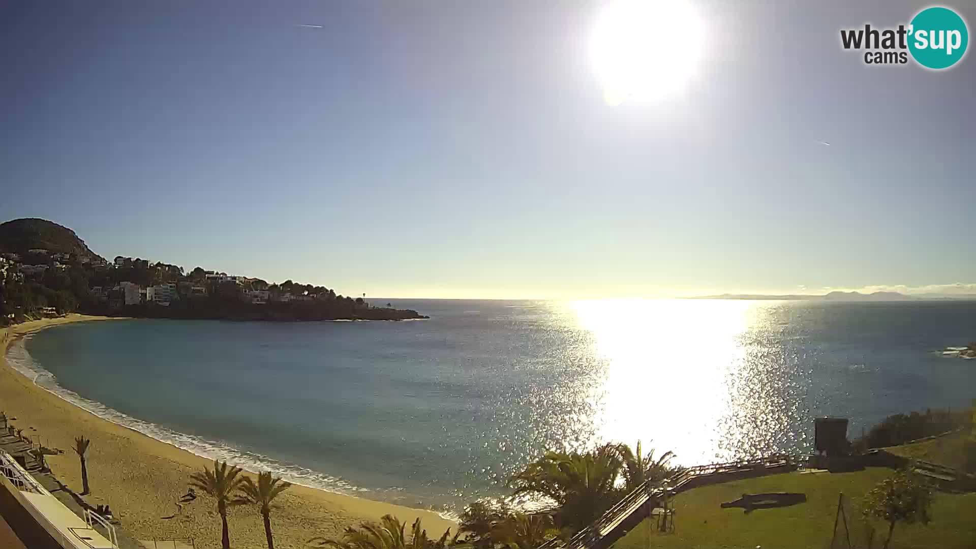 Platja de l’Almadrava Spiaggia Live Webcam Roses – Costa Brava – Spagna