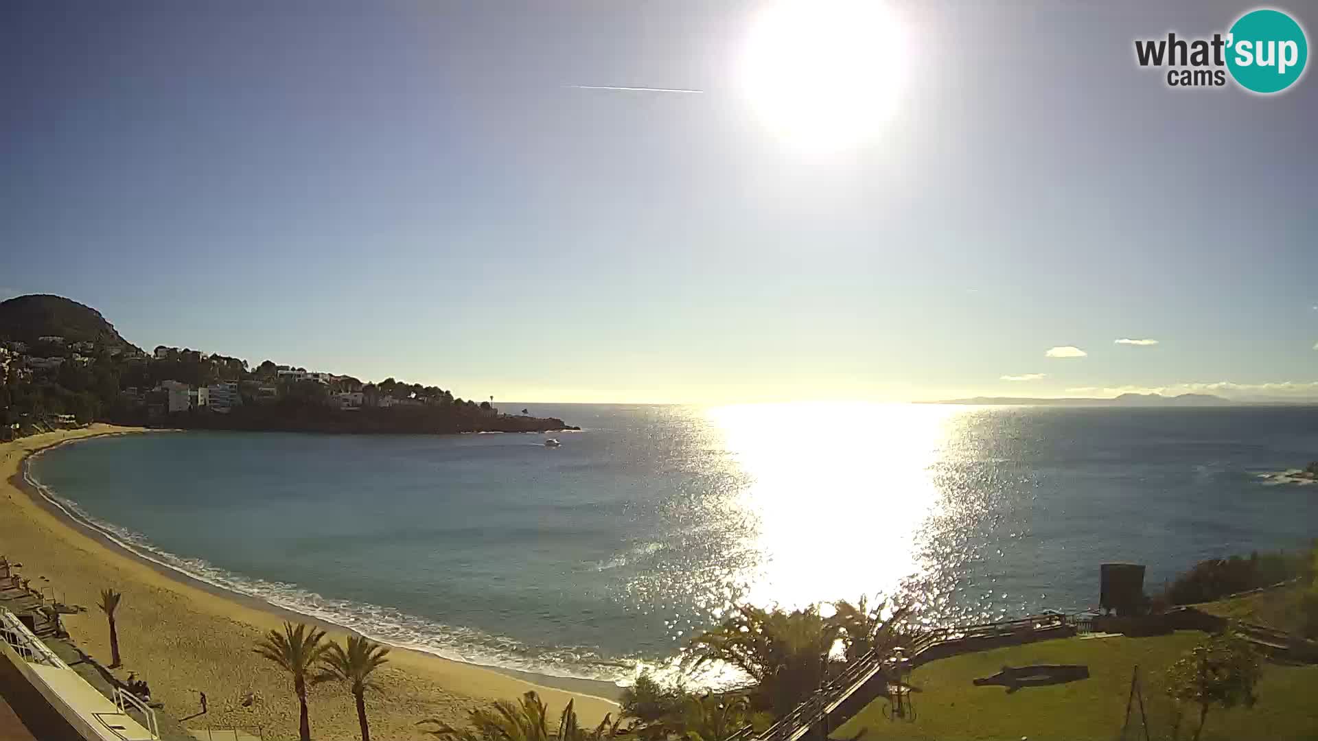 Platja de l’Almadrava Spiaggia Live Webcam Roses – Costa Brava – Spagna