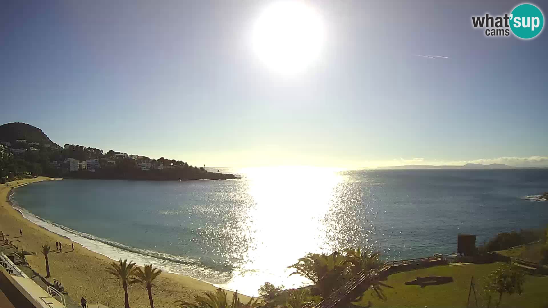 Platja de l’Almadrava beach Live Webcam Roses – Costa Brava – Spain