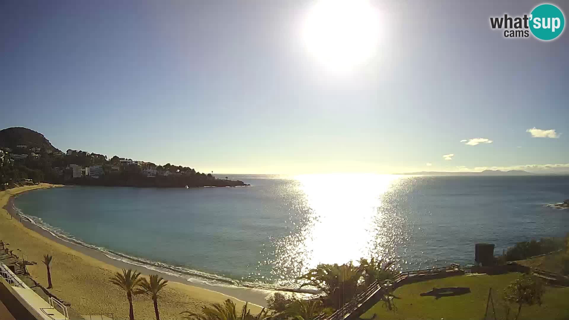 Platja de l’Almadrava Spiaggia Live Webcam Roses – Costa Brava – Spagna