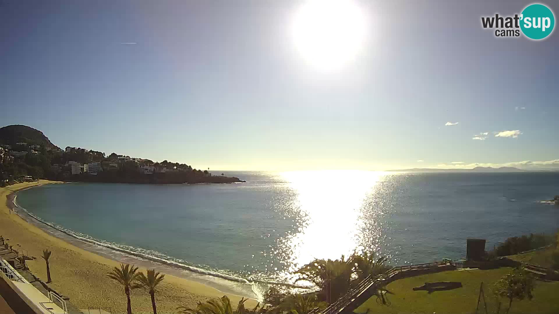 Platja de l’Almadrava Spiaggia Live Webcam Roses – Costa Brava – Spagna