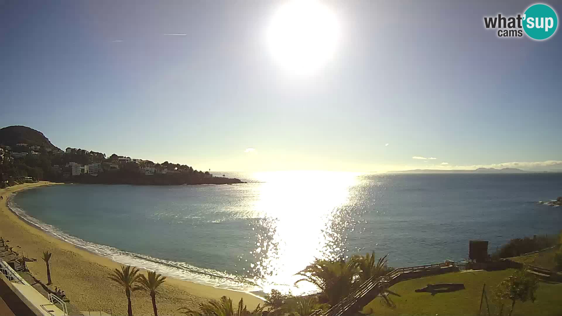 Platja de l’Almadrava Spiaggia Live Webcam Roses – Costa Brava – Spagna