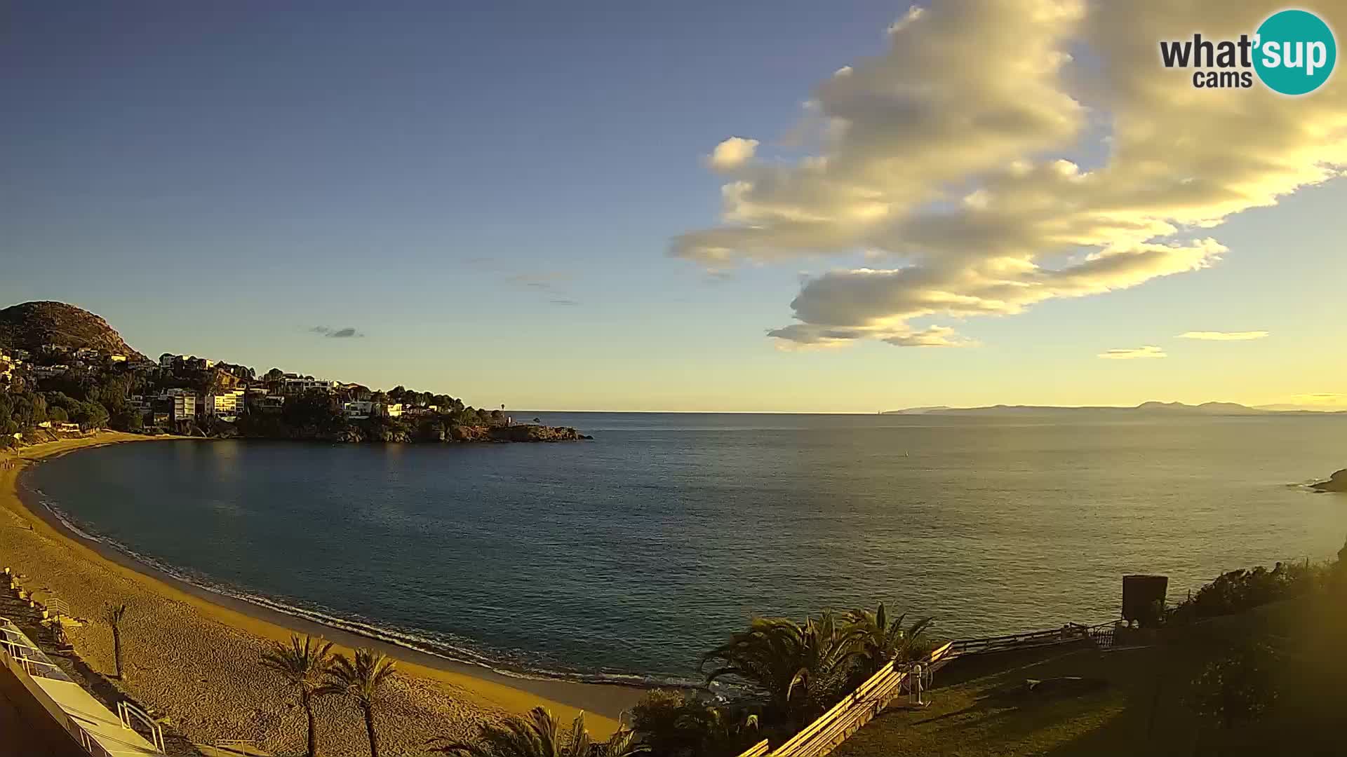 Playa de l’Almadrava camera en vivo Roses – Costa Brava – Espana