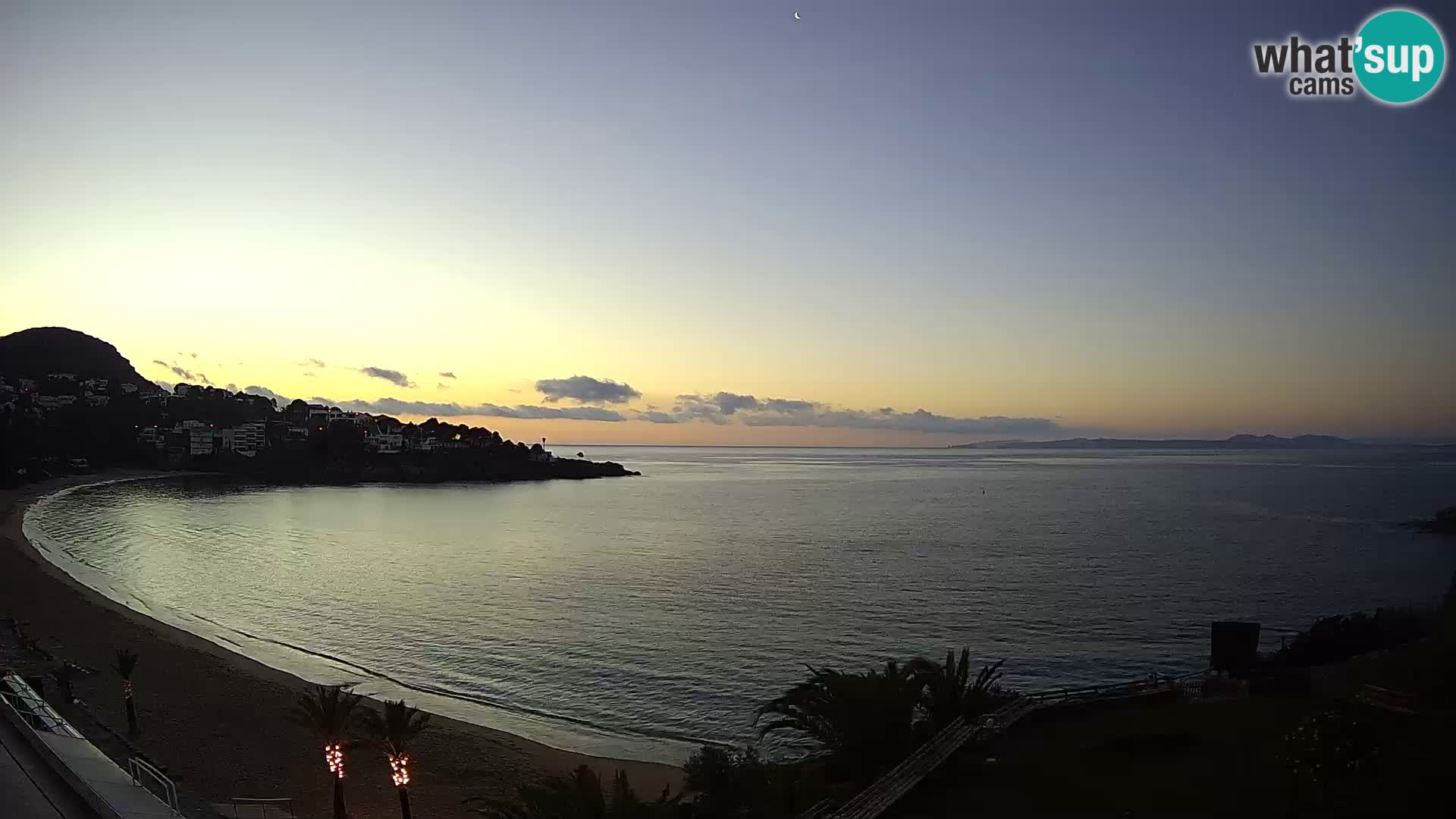 Plage de l’Almadrava Livecam Roses – Costa Brava – Espagne