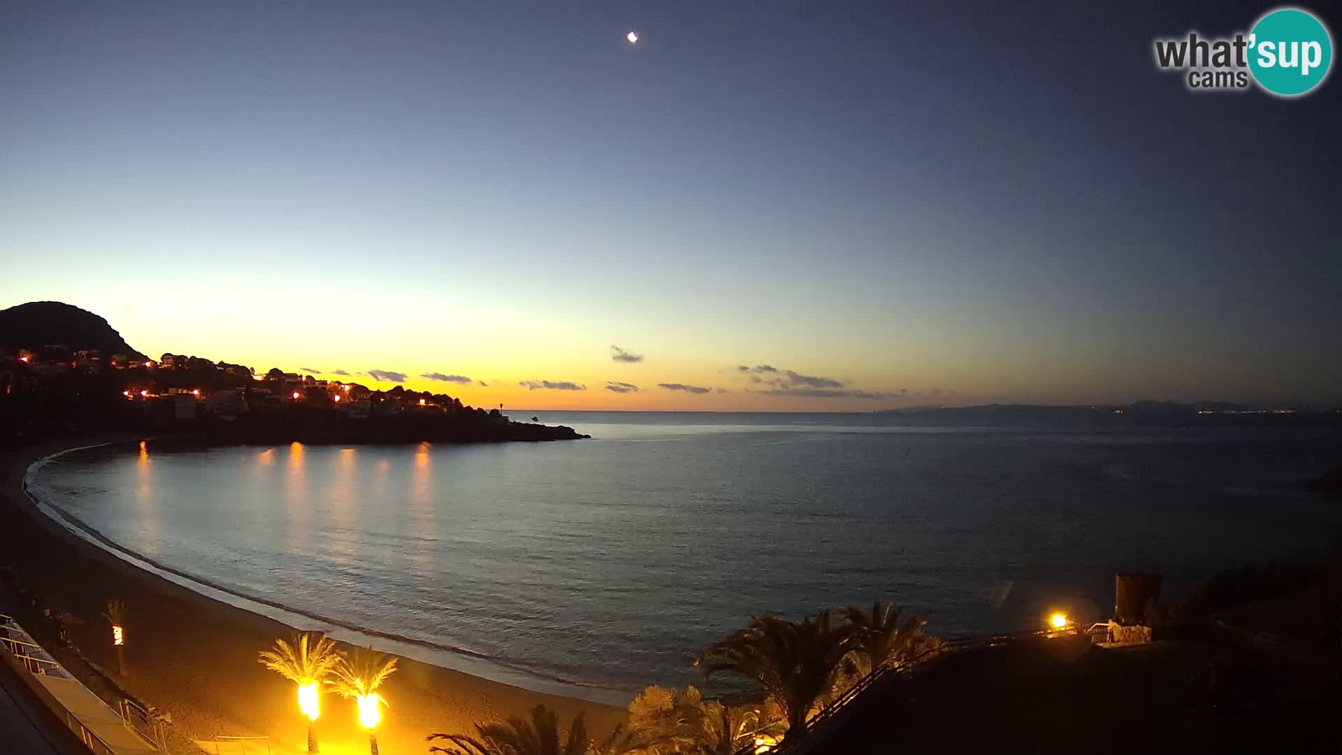 Plage de l’Almadrava Livecam Roses – Costa Brava – Espagne