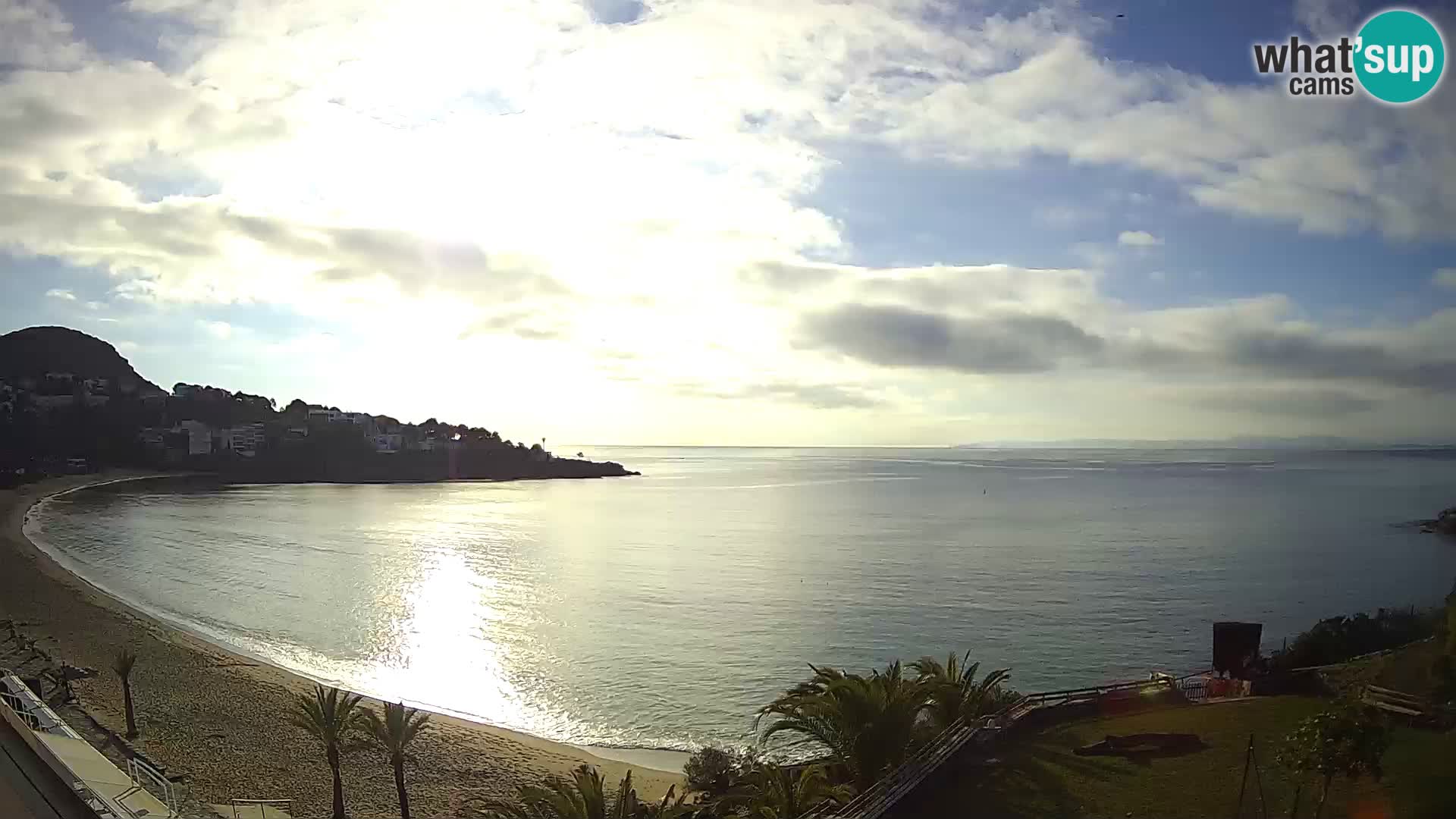 Platja de l’Almadrava Strand Webcam Roses – Costa Brava – Spanien