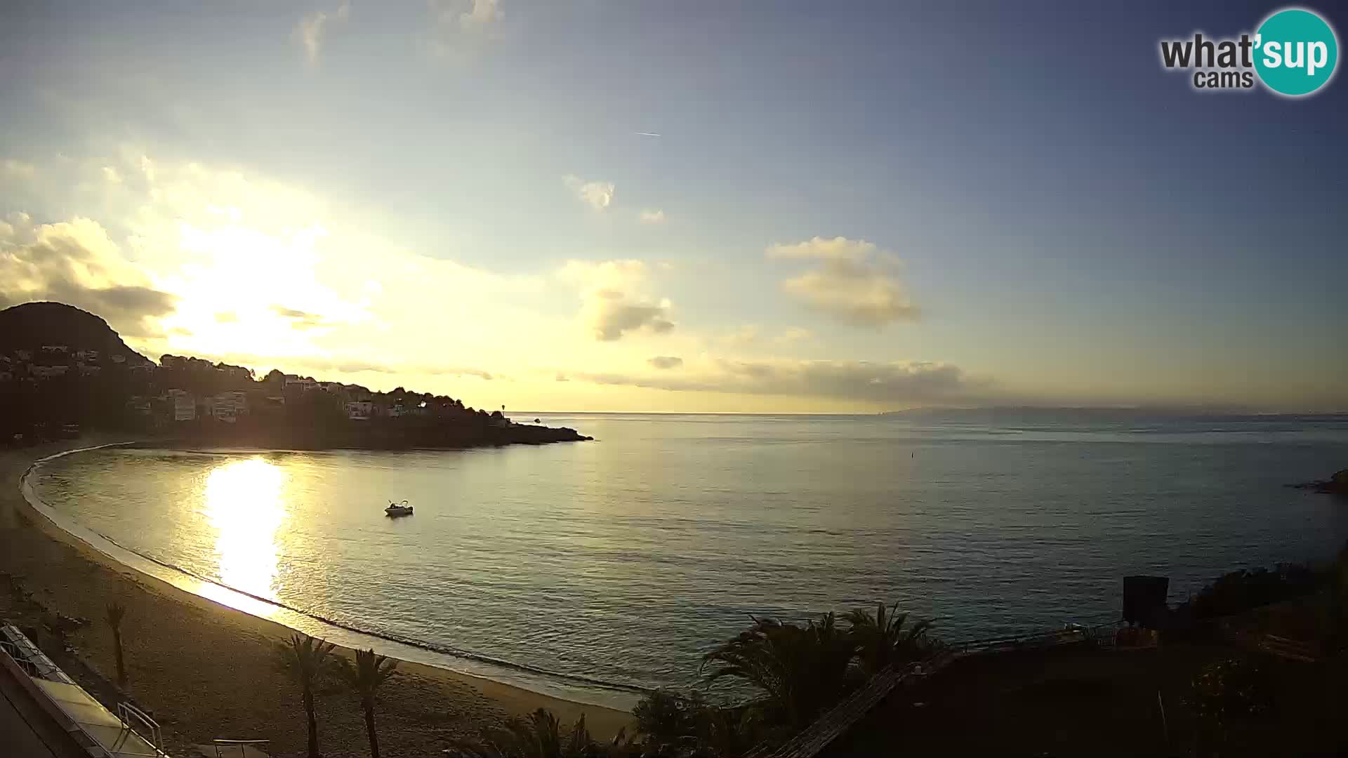 Plage de l’Almadrava Livecam Roses – Costa Brava – Espagne