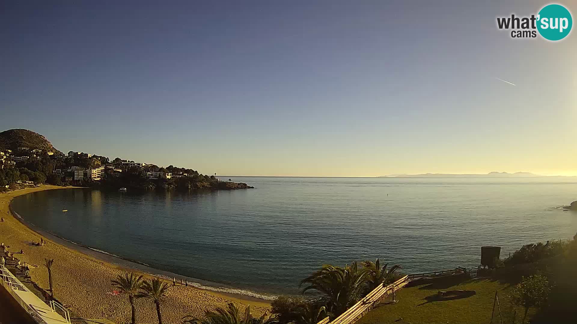 Platja de l’Almadrava beach Live Webcam Roses – Costa Brava – Spain