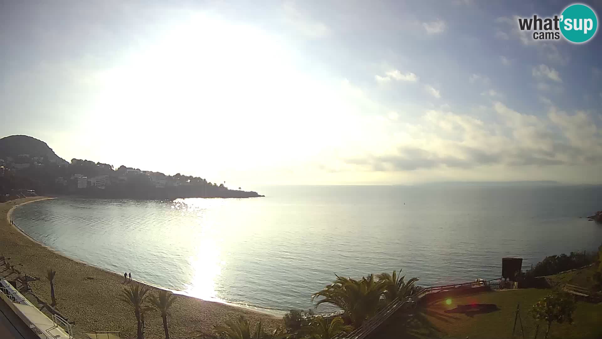 Platja de l’Almadrava Spiaggia Live Webcam Roses – Costa Brava – Spagna