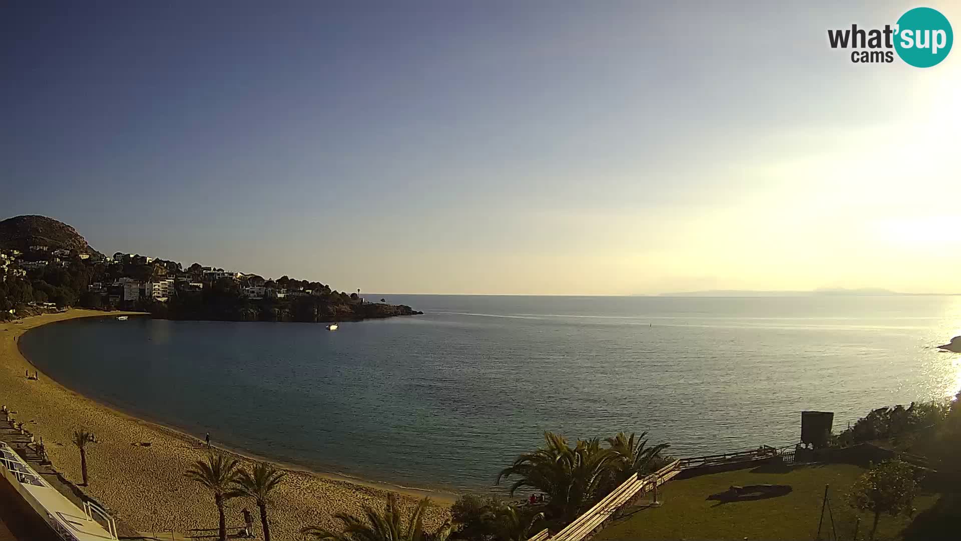 Platja de l’Almadrava Spiaggia Live Webcam Roses – Costa Brava – Spagna