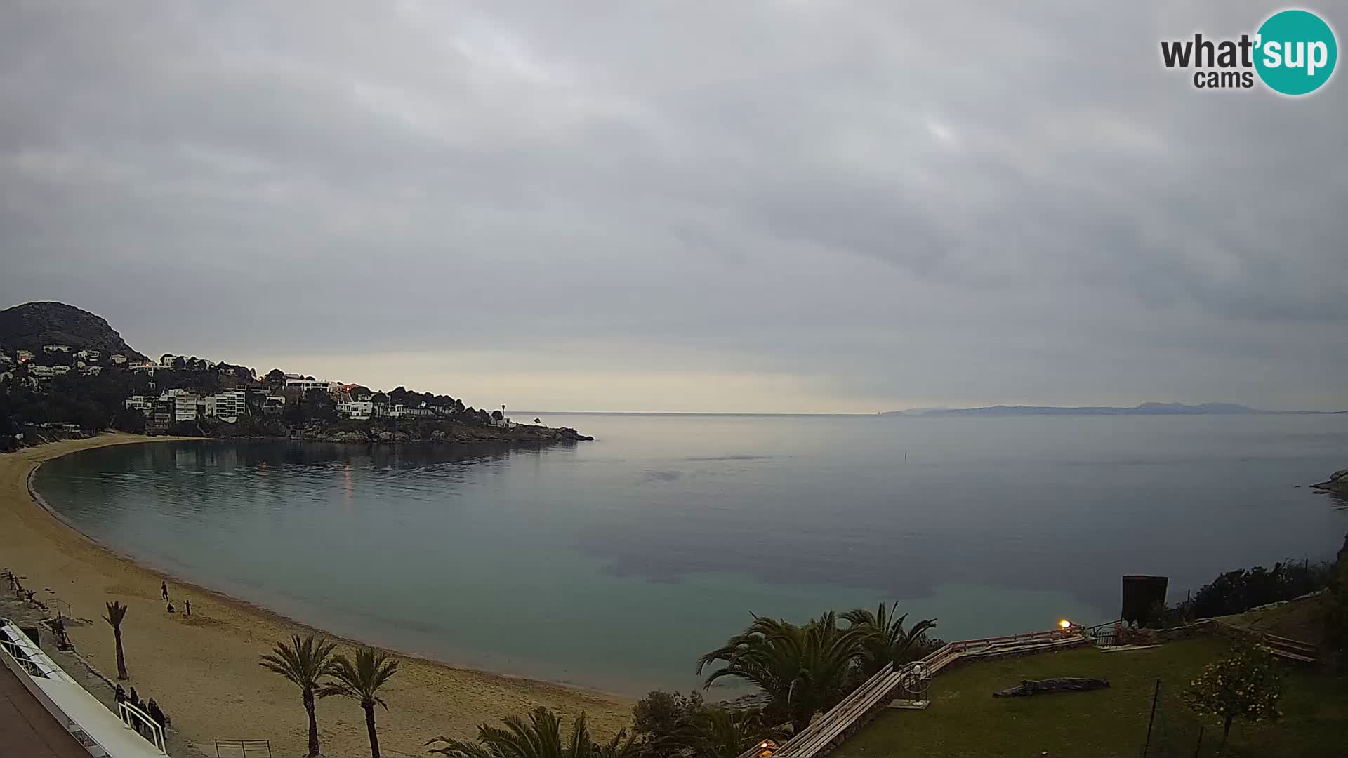 Playa de l’Almadrava camera en vivo Roses – Costa Brava – Espana