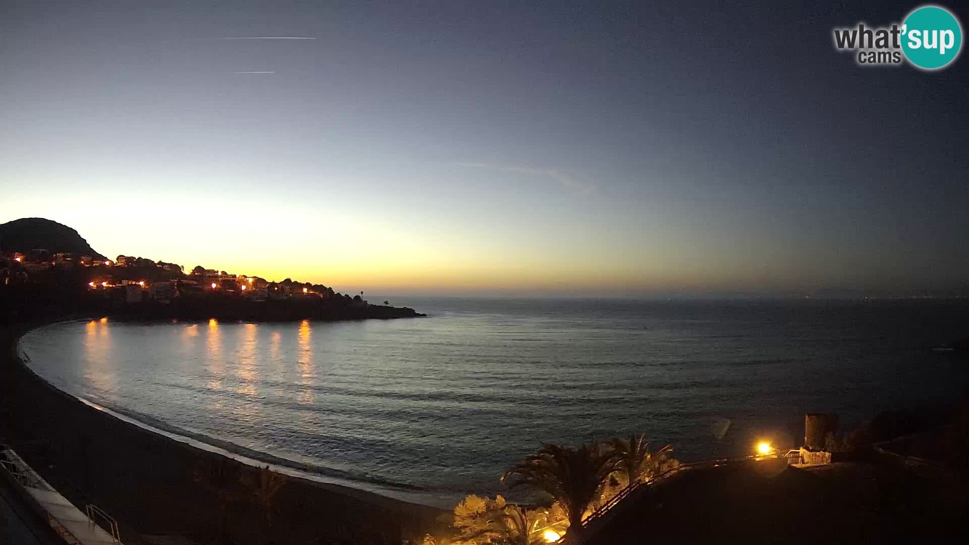 Platja de l’Almadrava Strand Webcam Roses – Costa Brava – Spanien