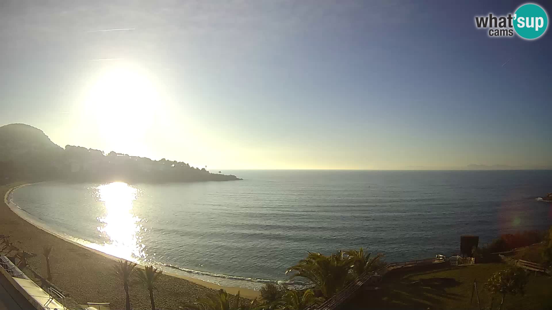 Platja de l’Almadrava Spiaggia Live Webcam Roses – Costa Brava – Spagna