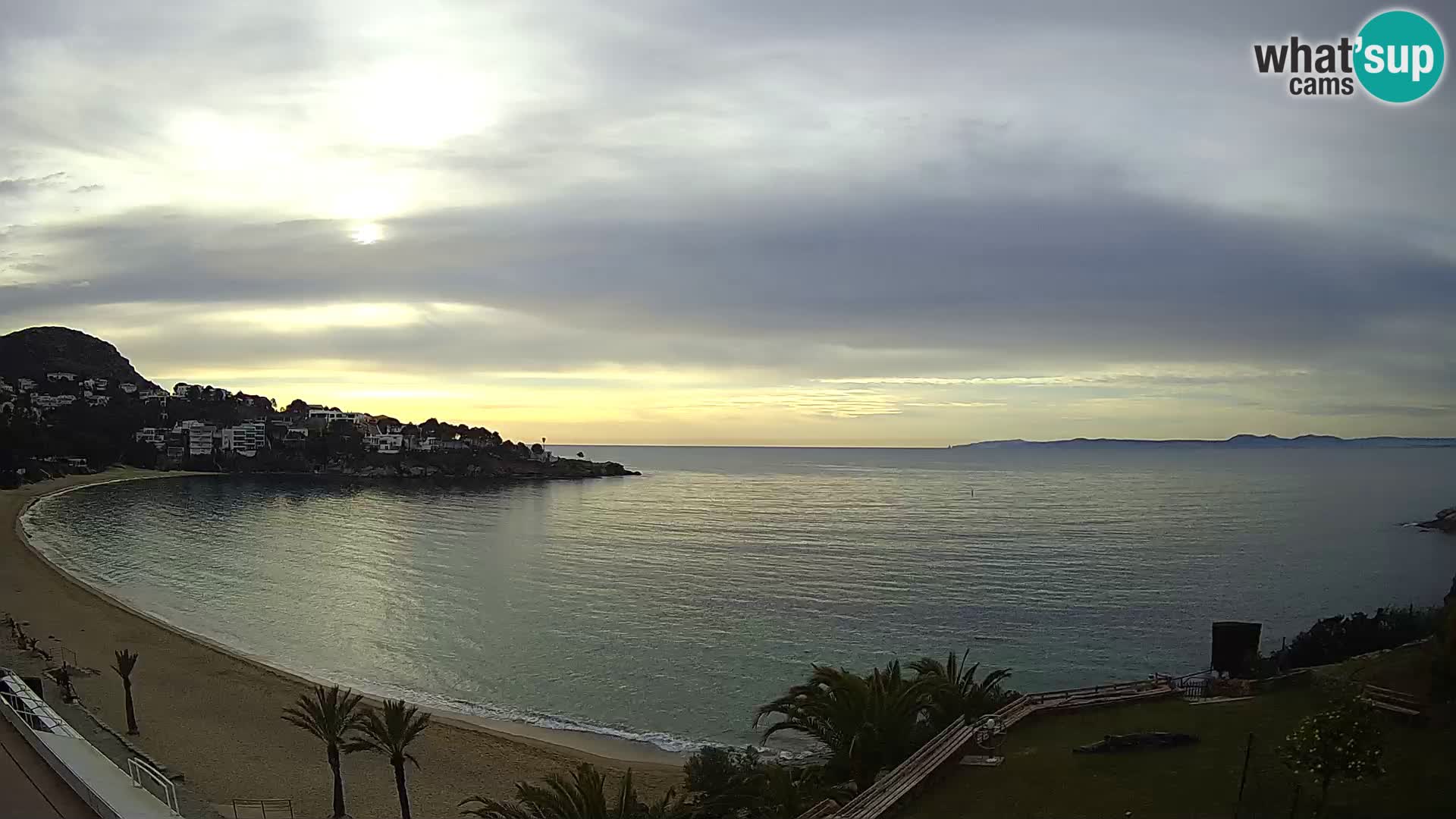 Platja de l’Almadrava Spiaggia Live Webcam Roses – Costa Brava – Spagna