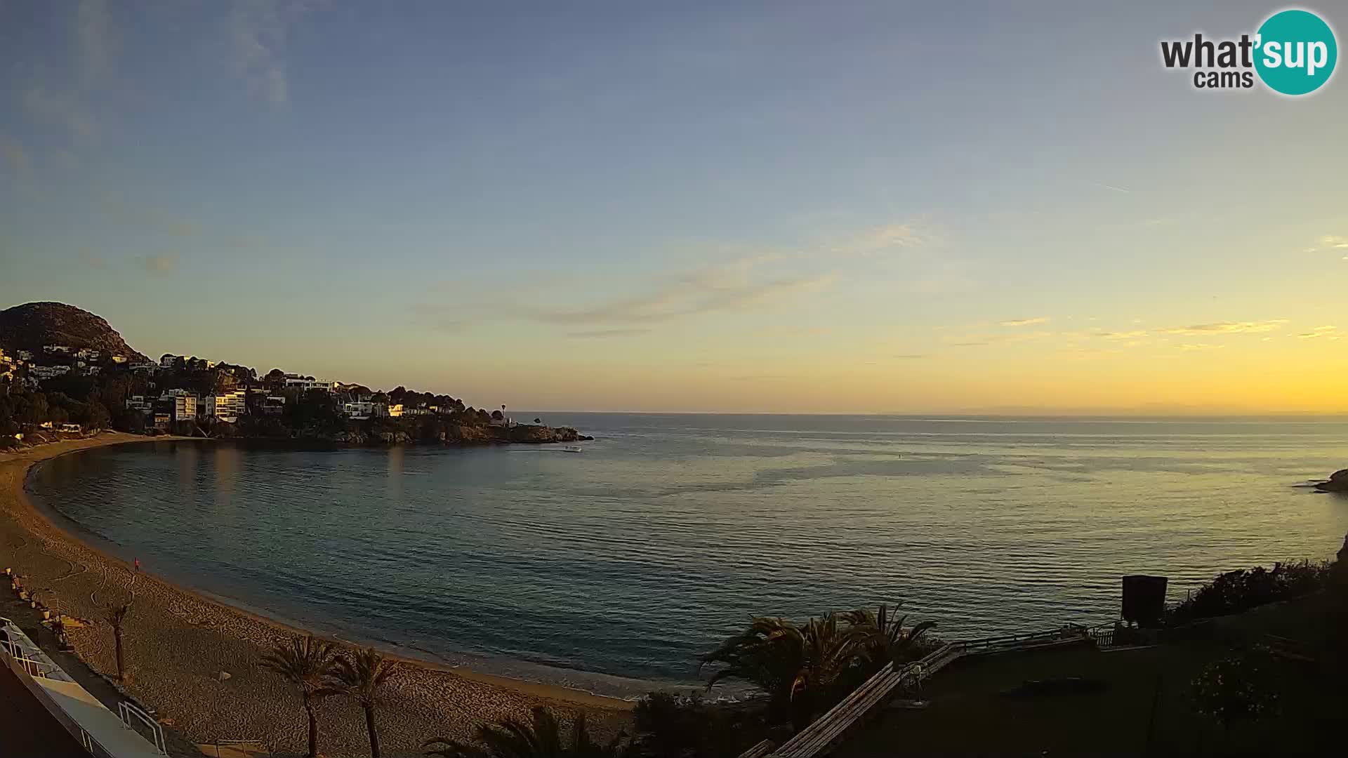 Plage de l’Almadrava Livecam Roses – Costa Brava – Espagne