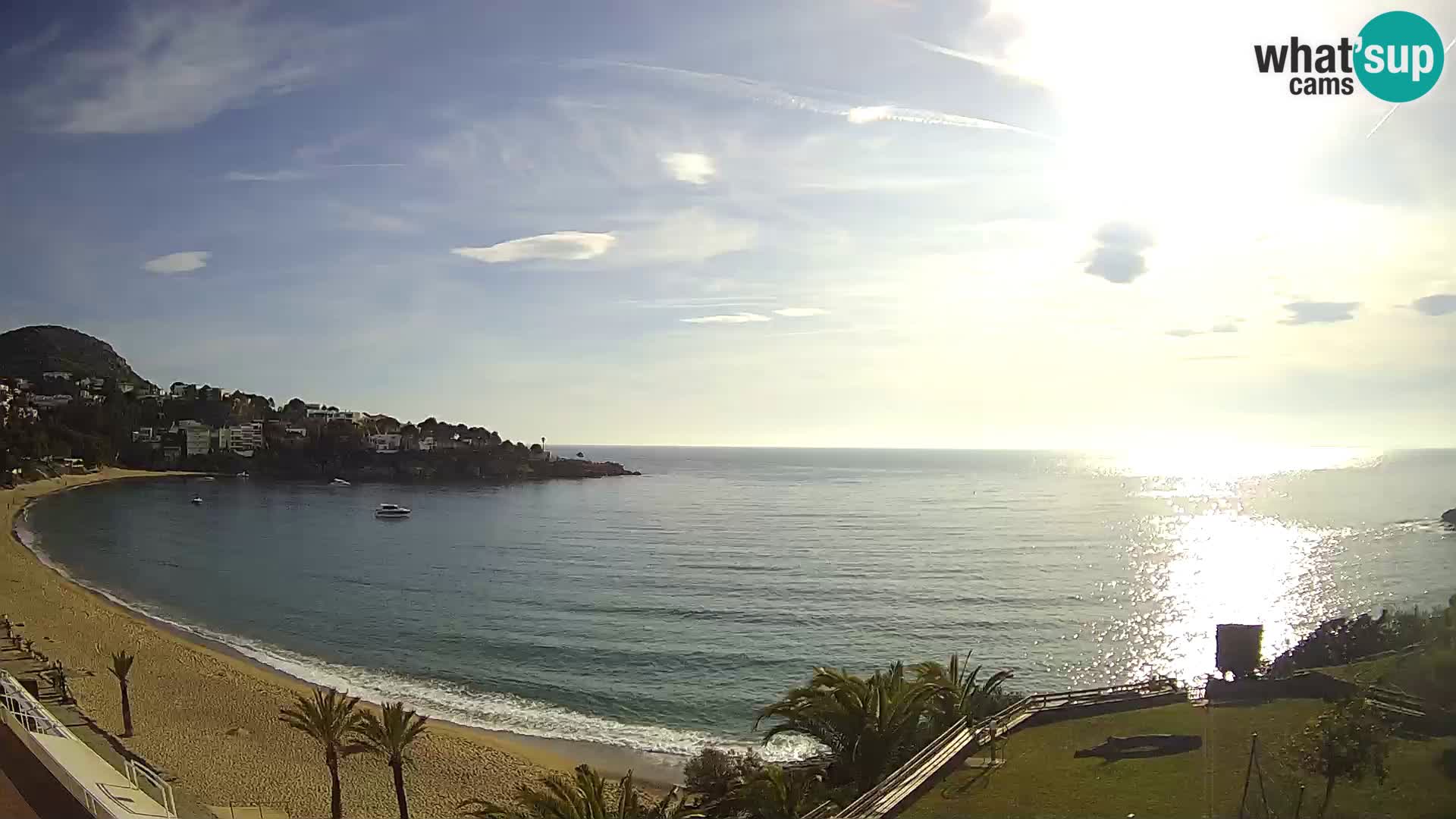 Plage de l’Almadrava Livecam Roses – Costa Brava – Espagne