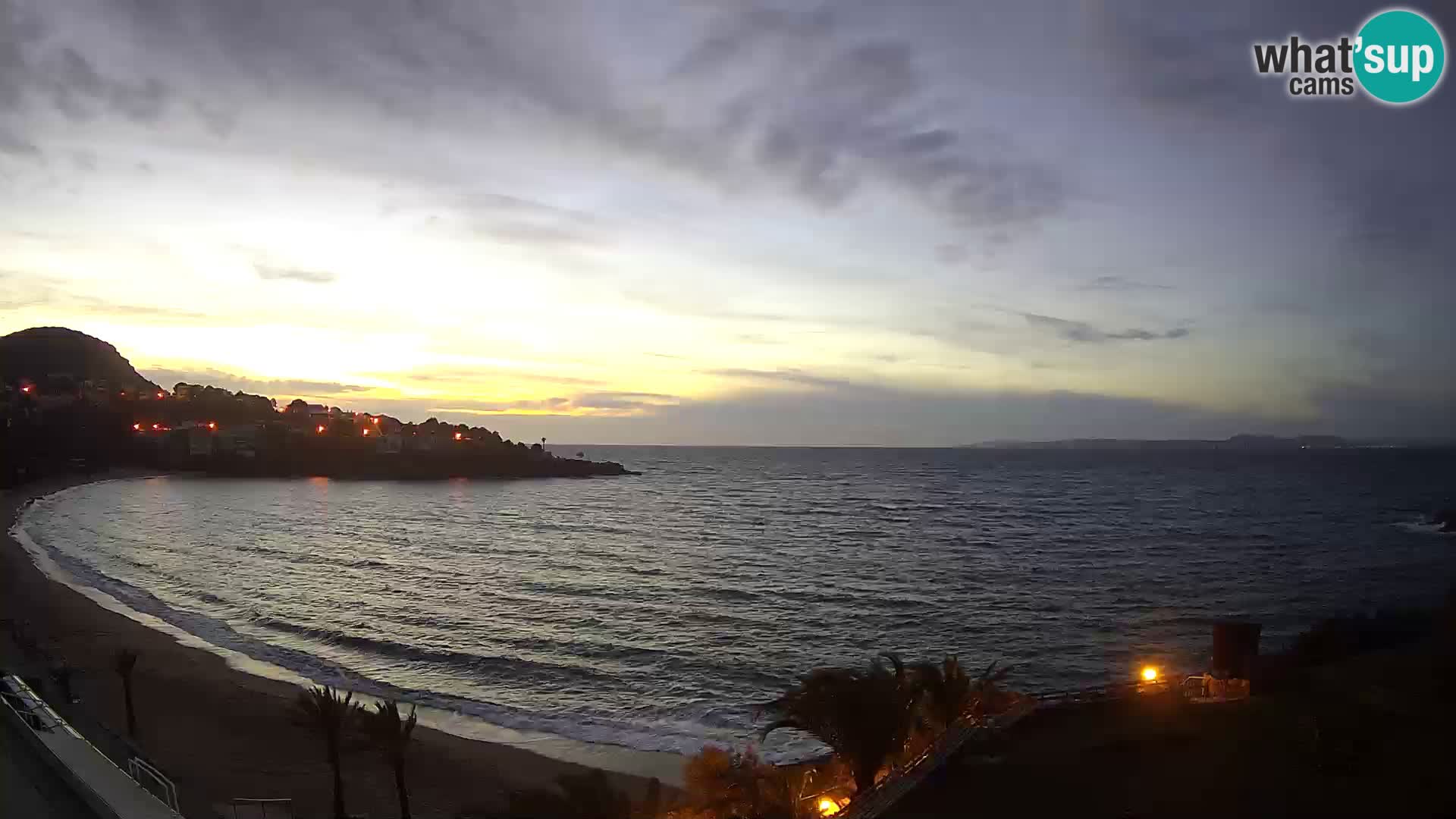 Plaža de l’Almadrava Spletna kamera Roses – Costa Brava – Španija