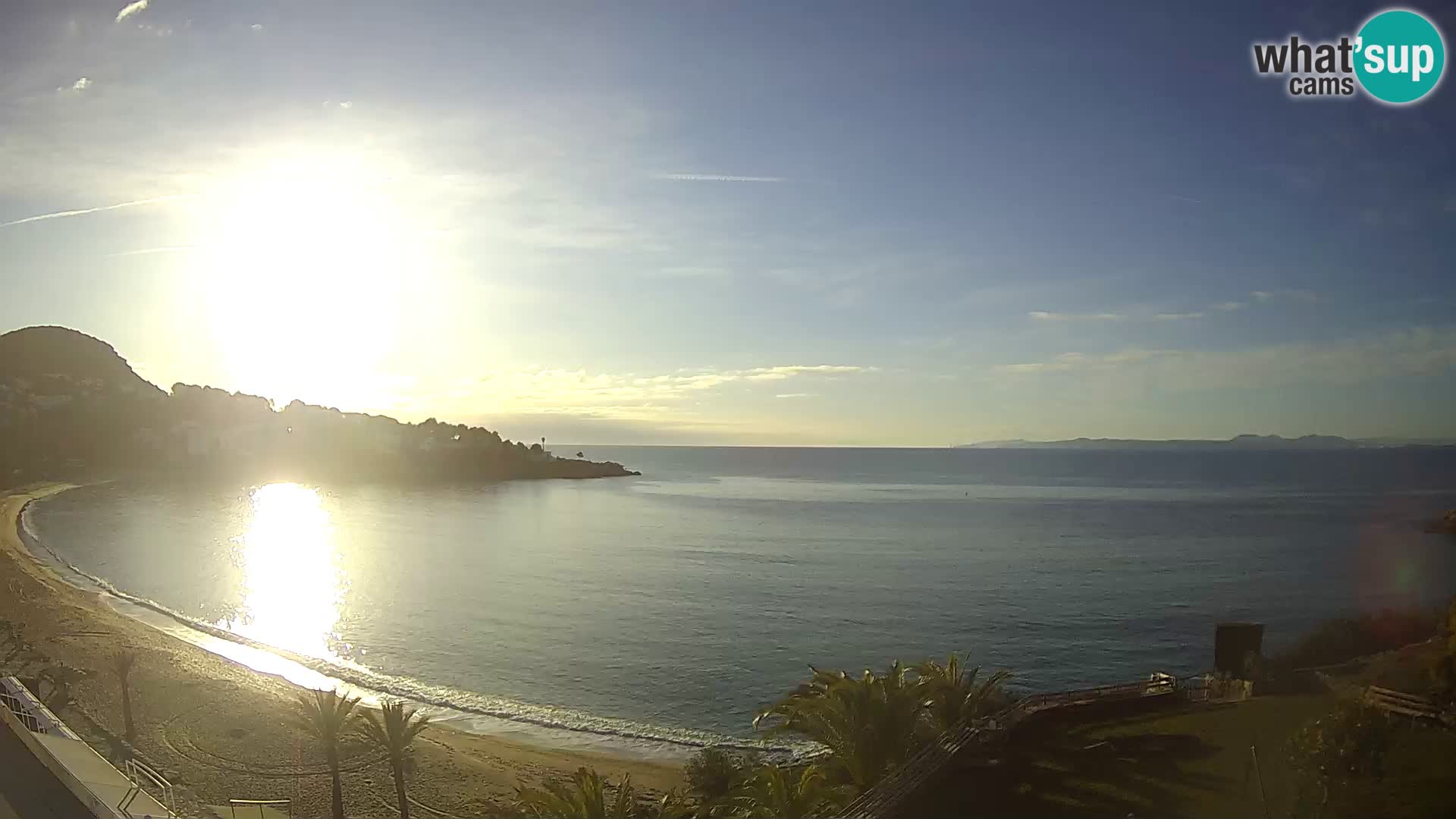 Platja de l’Almadrava Strand Webcam Roses – Costa Brava – Spanien