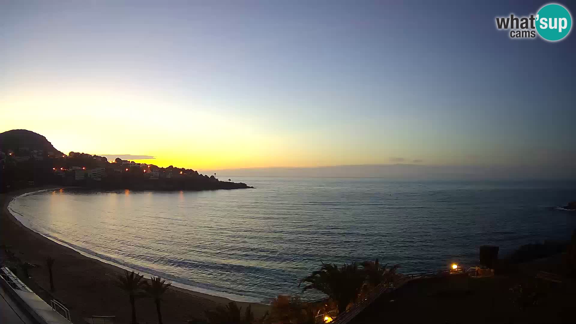 Platja de l’Almadrava Strand Webcam Roses – Costa Brava – Spanien