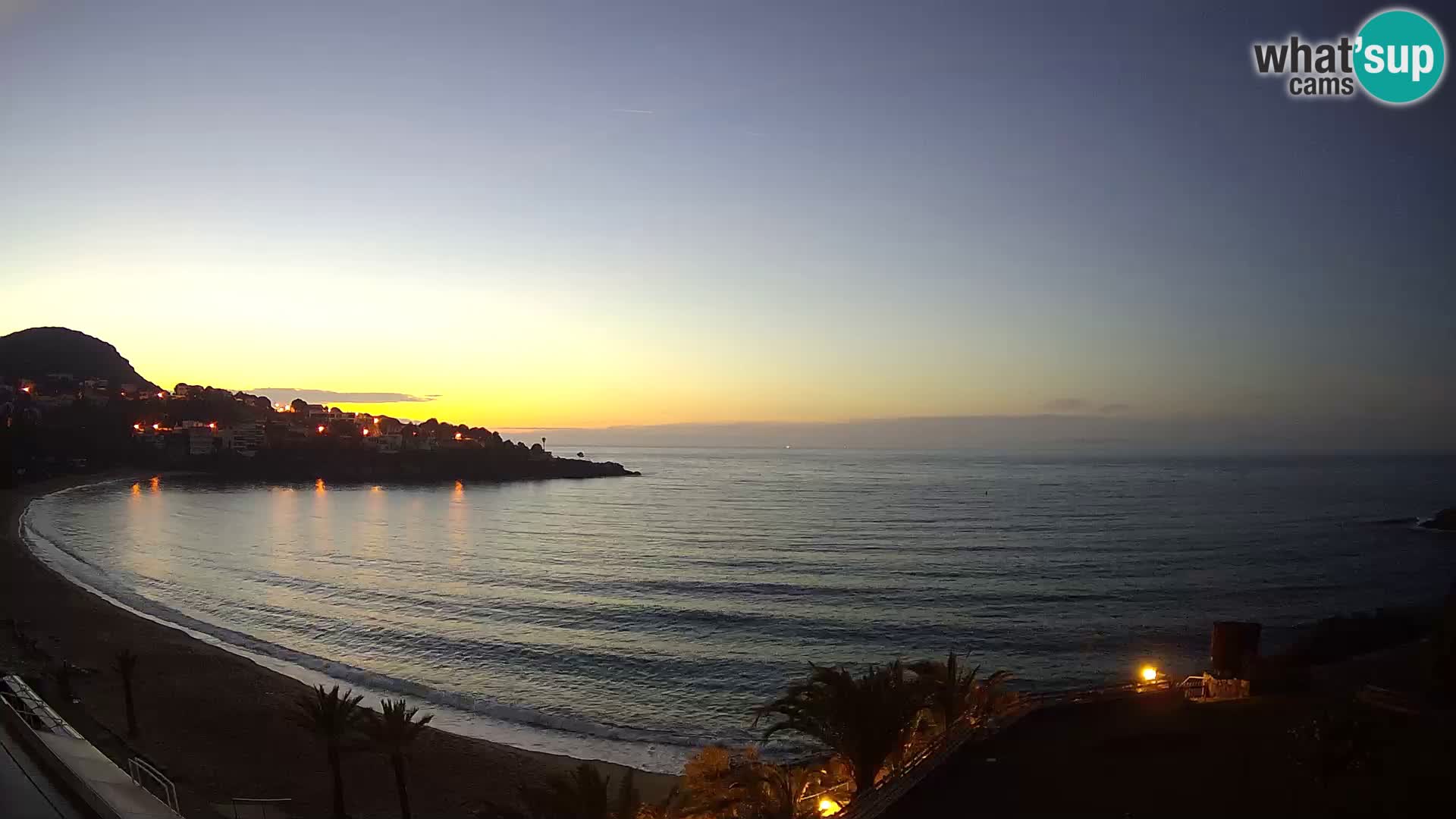 Playa de l’Almadrava camera en vivo Roses – Costa Brava – Espana