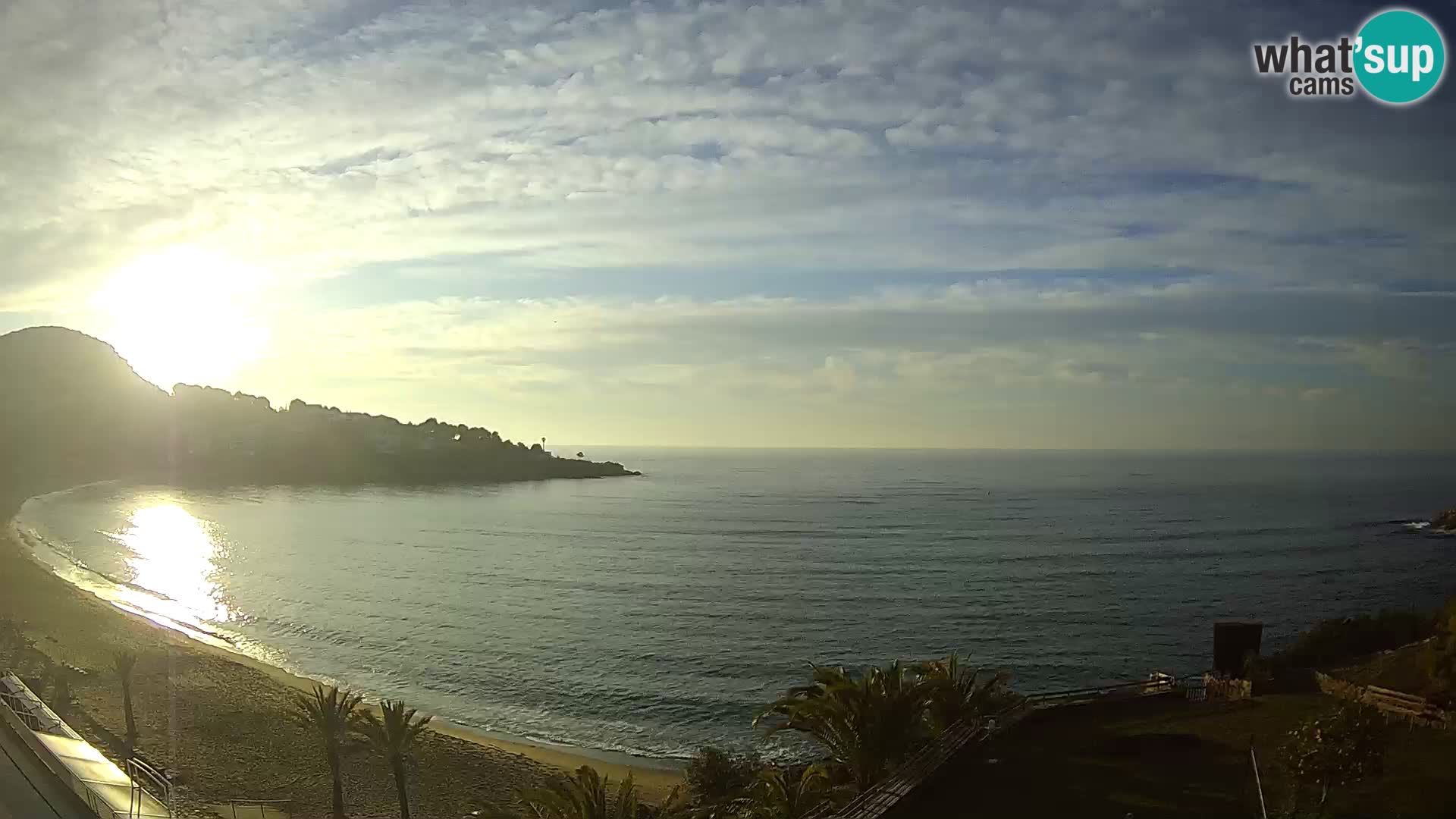 Playa de l’Almadrava camera en vivo Roses – Costa Brava – Espana