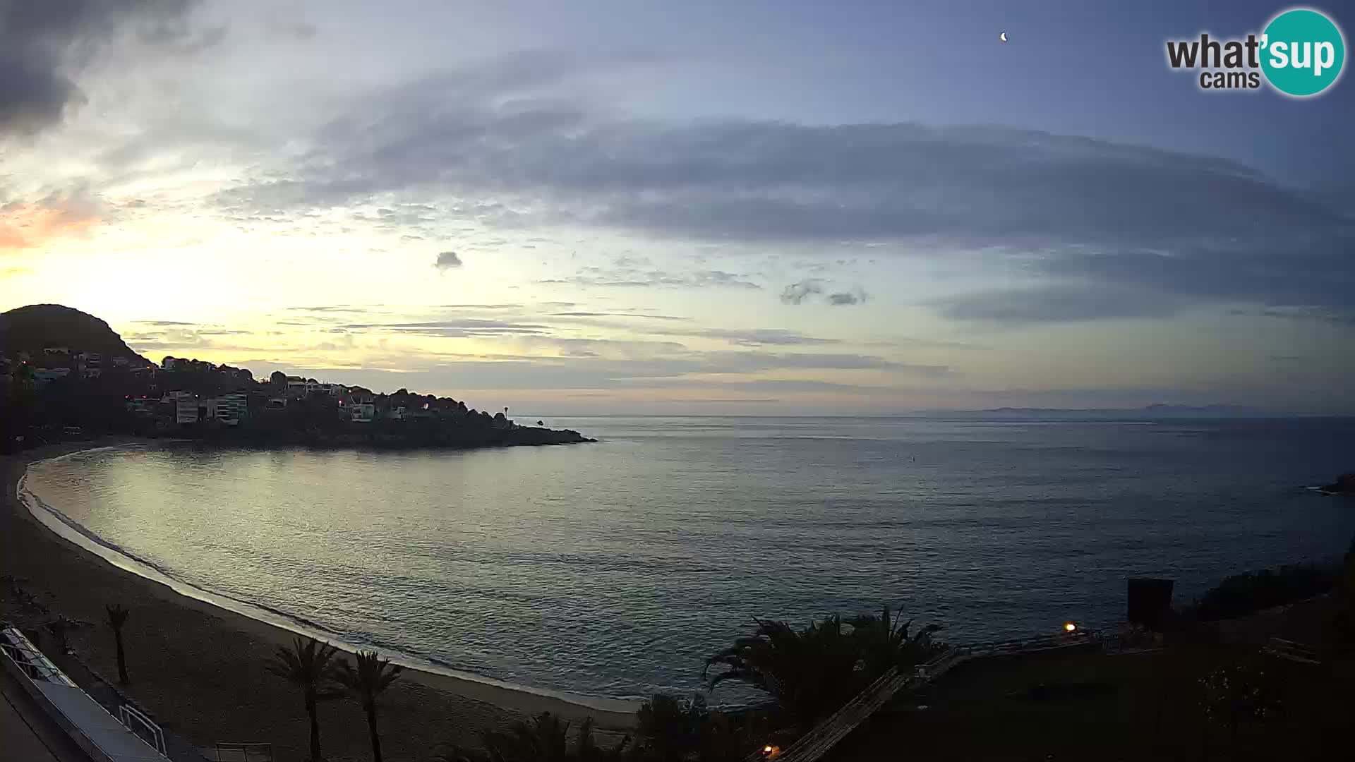 Platja de l’Almadrava Spiaggia Live Webcam Roses – Costa Brava – Spagna