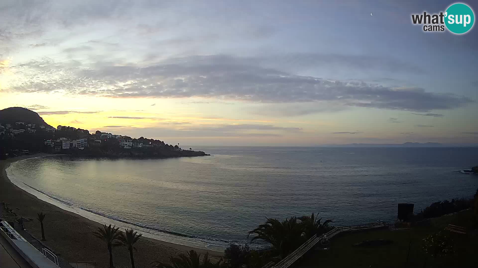 Platja de l’Almadrava Strand Webcam Roses – Costa Brava – Spanien