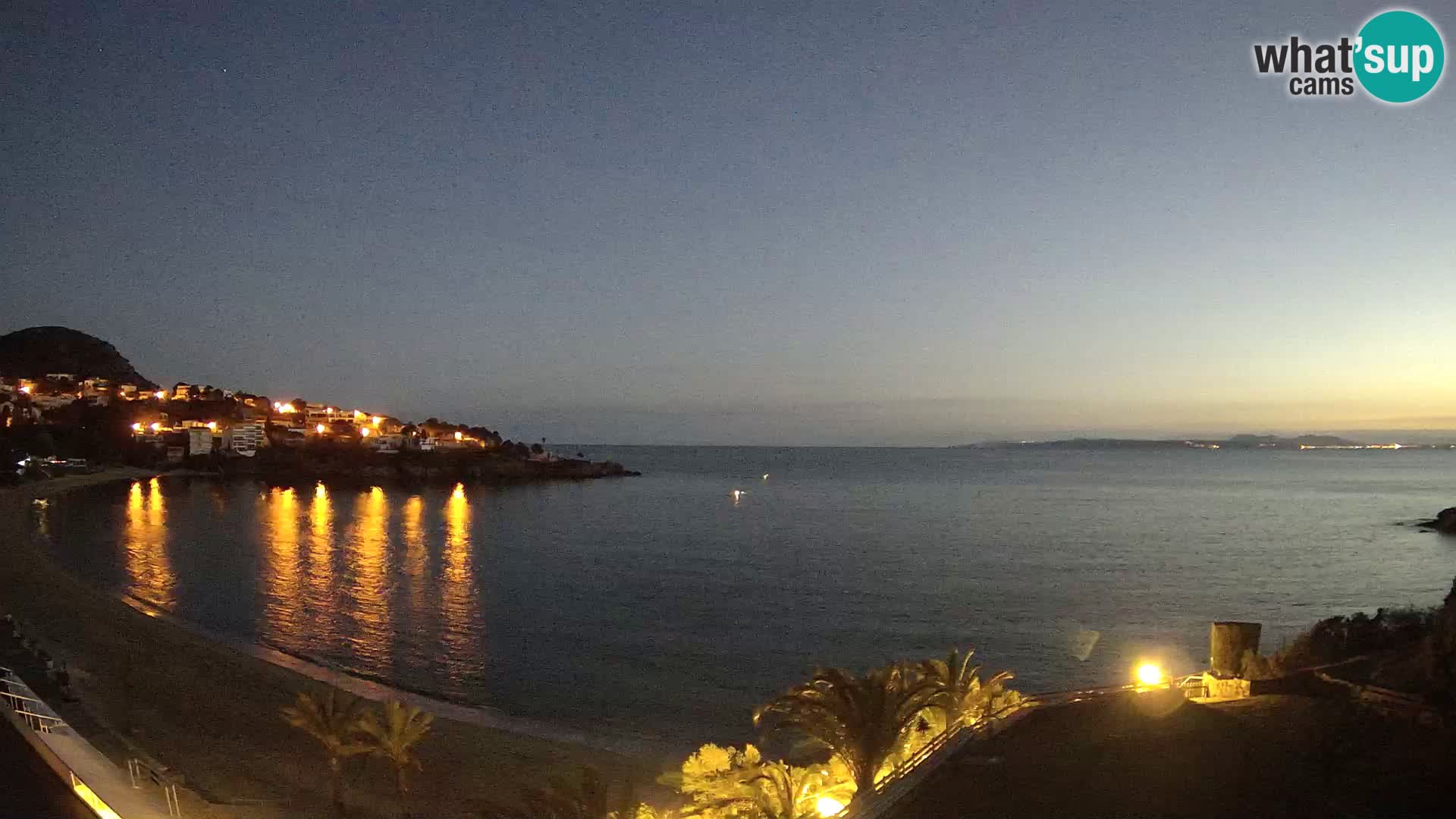 Platja de l’Almadrava Strand Webcam Roses – Costa Brava – Spanien