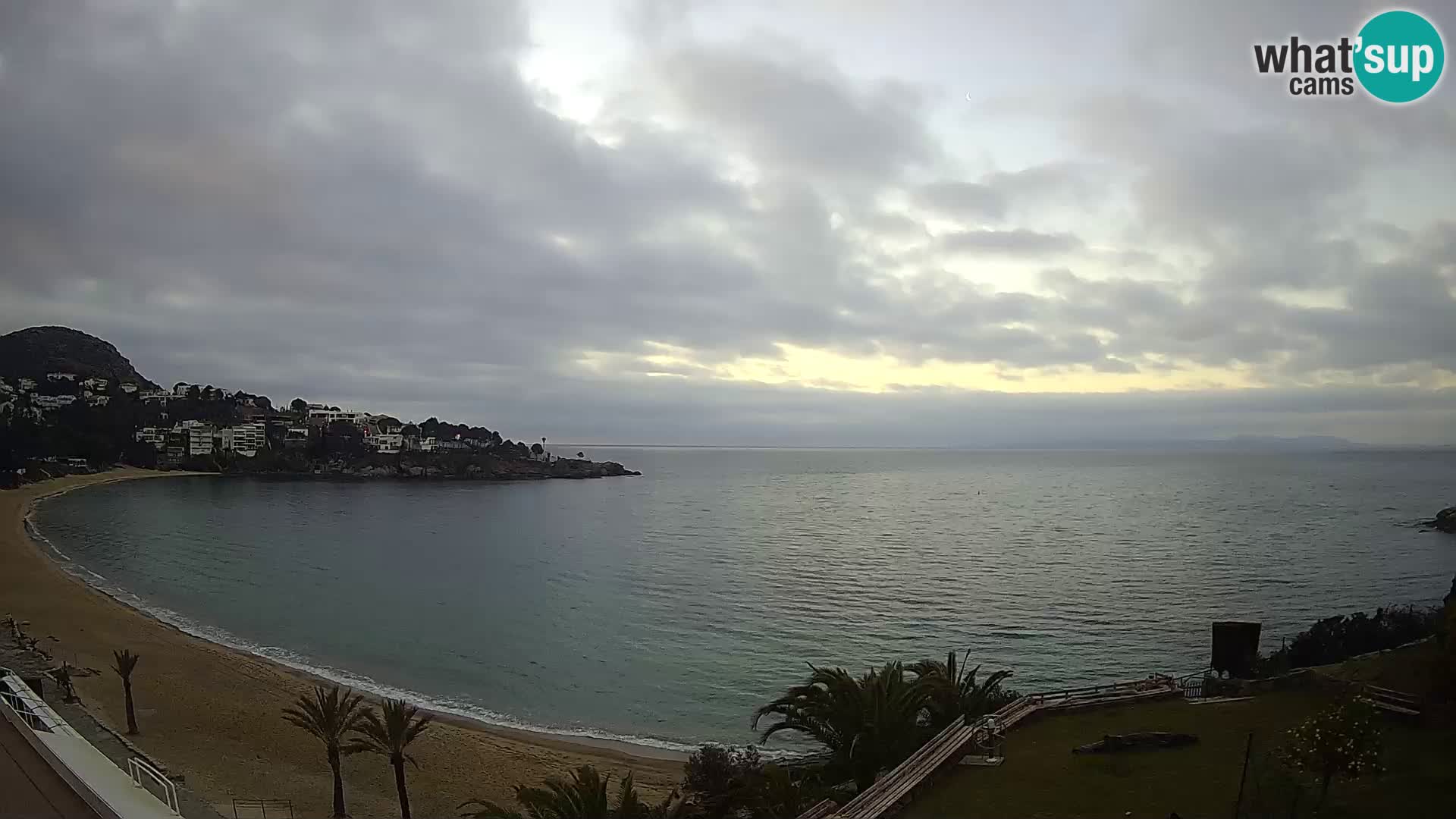 Platja de l’Almadrava Spiaggia Live Webcam Roses – Costa Brava – Spagna