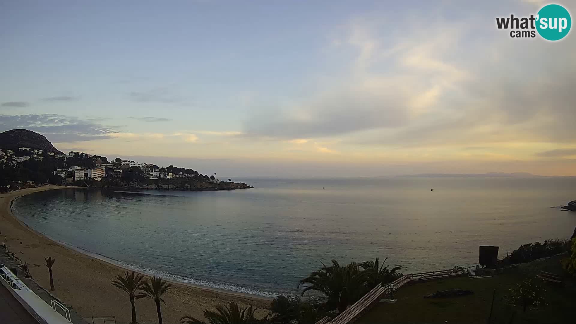 Platja de l’Almadrava Spiaggia Live Webcam Roses – Costa Brava – Spagna