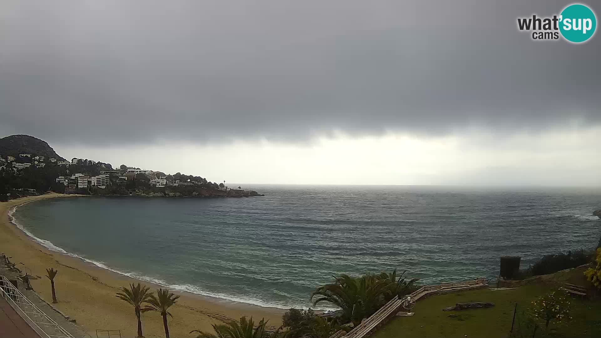 Playa de l’Almadrava camera en vivo Roses – Costa Brava – Espana