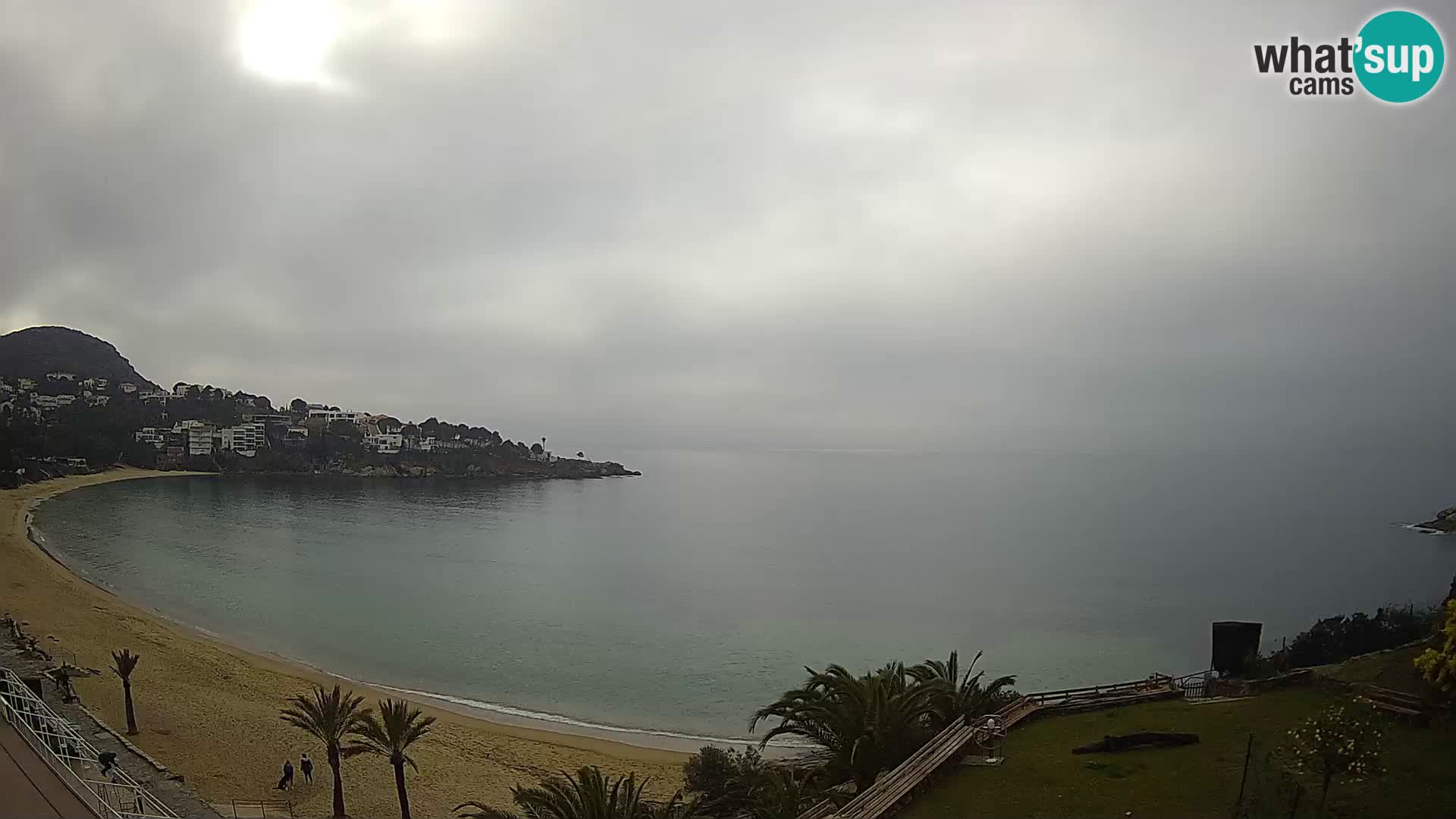 Plaža de l’Almadrava Spletna kamera Roses – Costa Brava – Španija