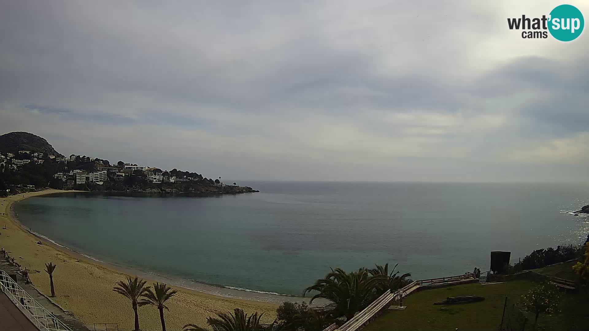 Playa de l’Almadrava camera en vivo Roses – Costa Brava – Espana