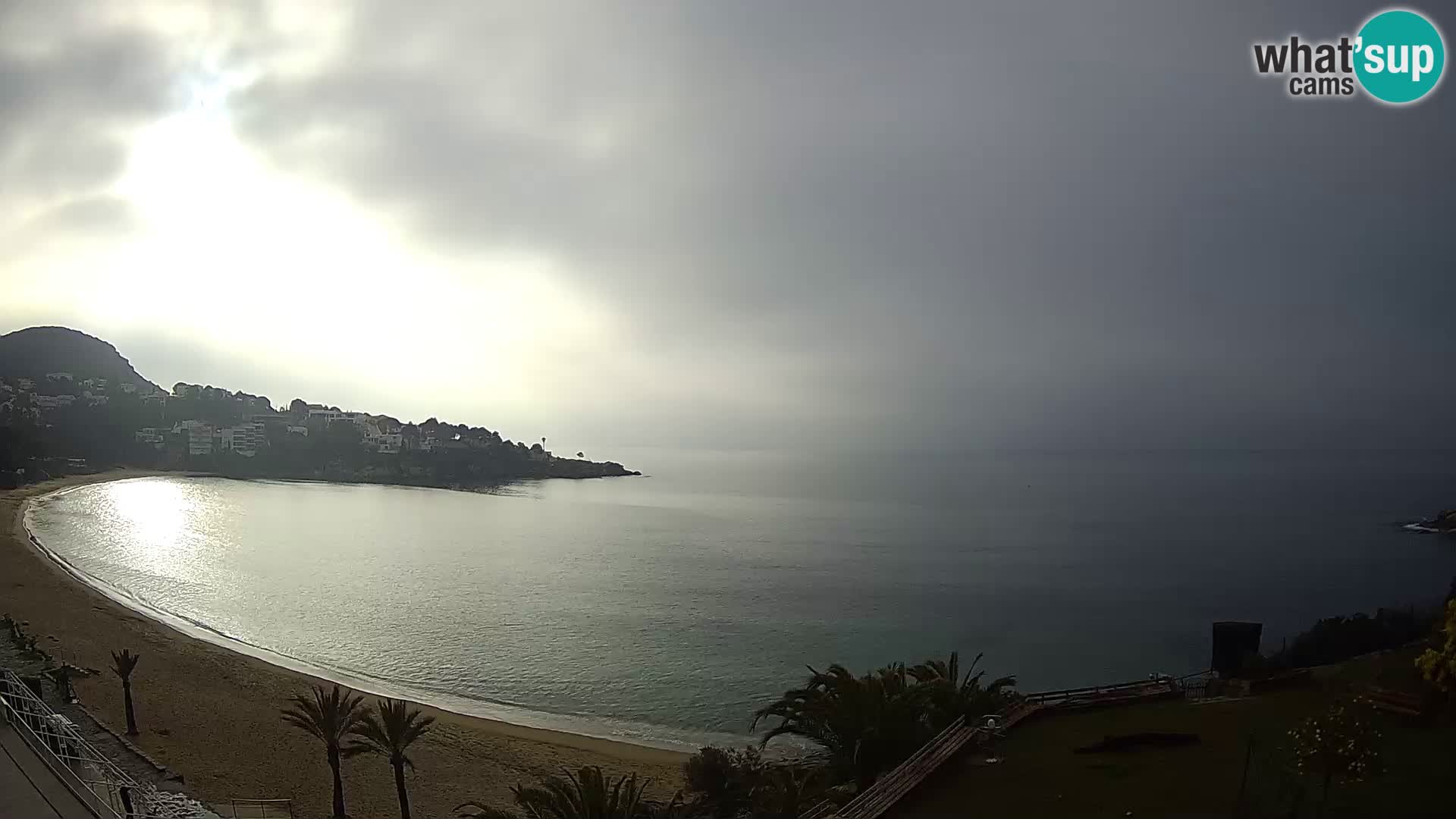 Plage de l’Almadrava Livecam Roses – Costa Brava – Espagne