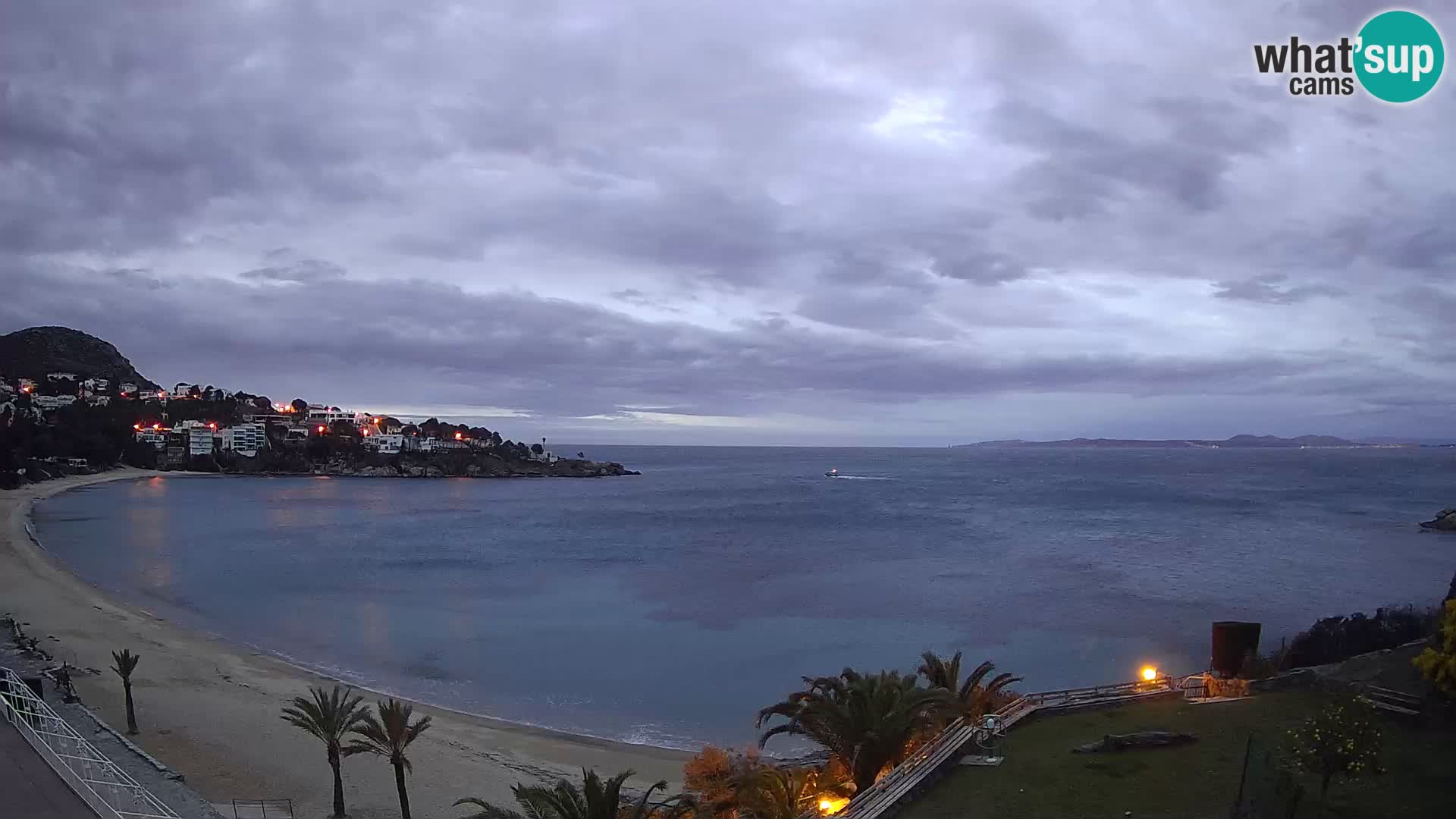 Platja de l’Almadrava Strand Webcam Roses – Costa Brava – Spanien