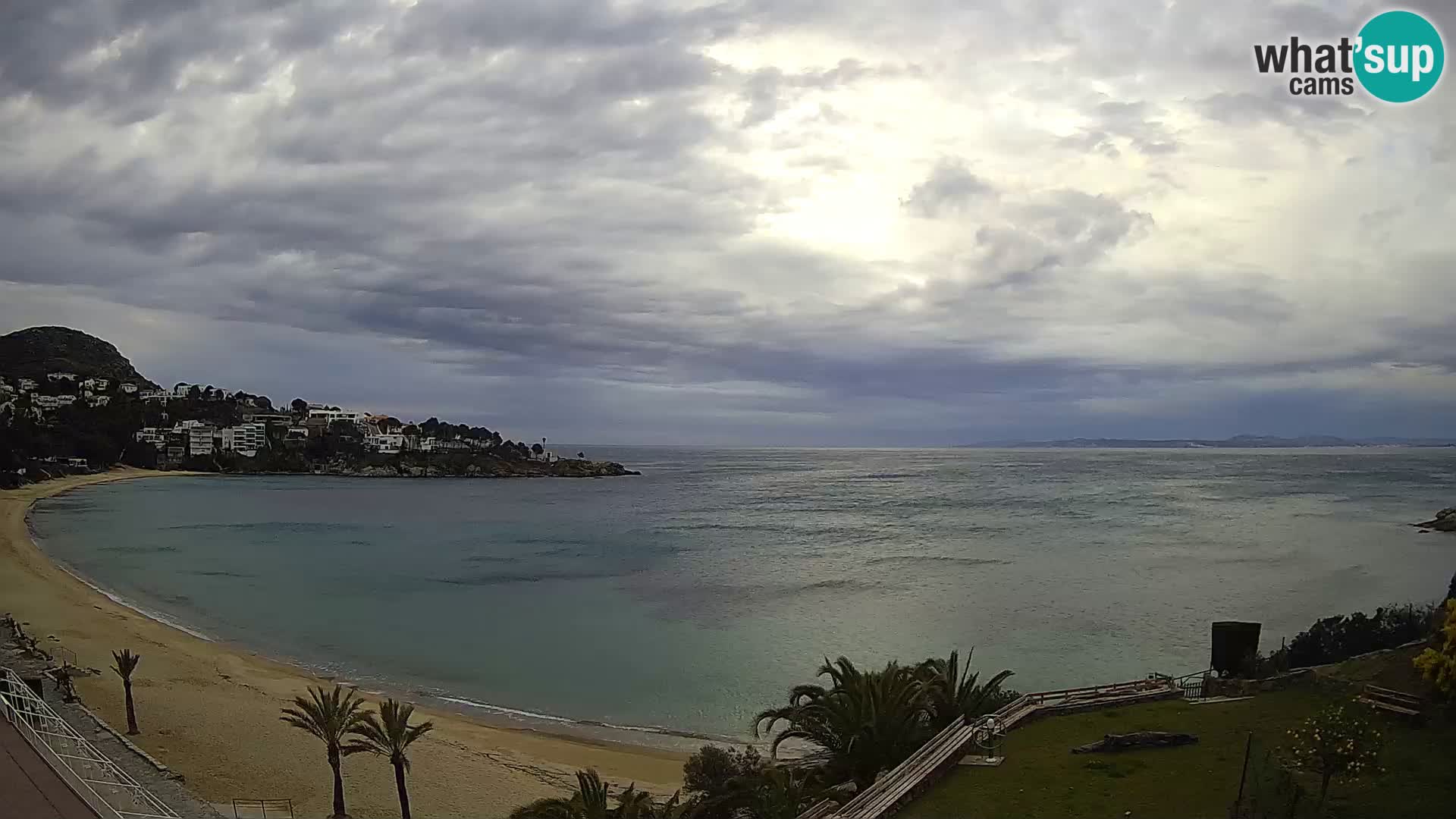 Platja de l’Almadrava Spiaggia Live Webcam Roses – Costa Brava – Spagna